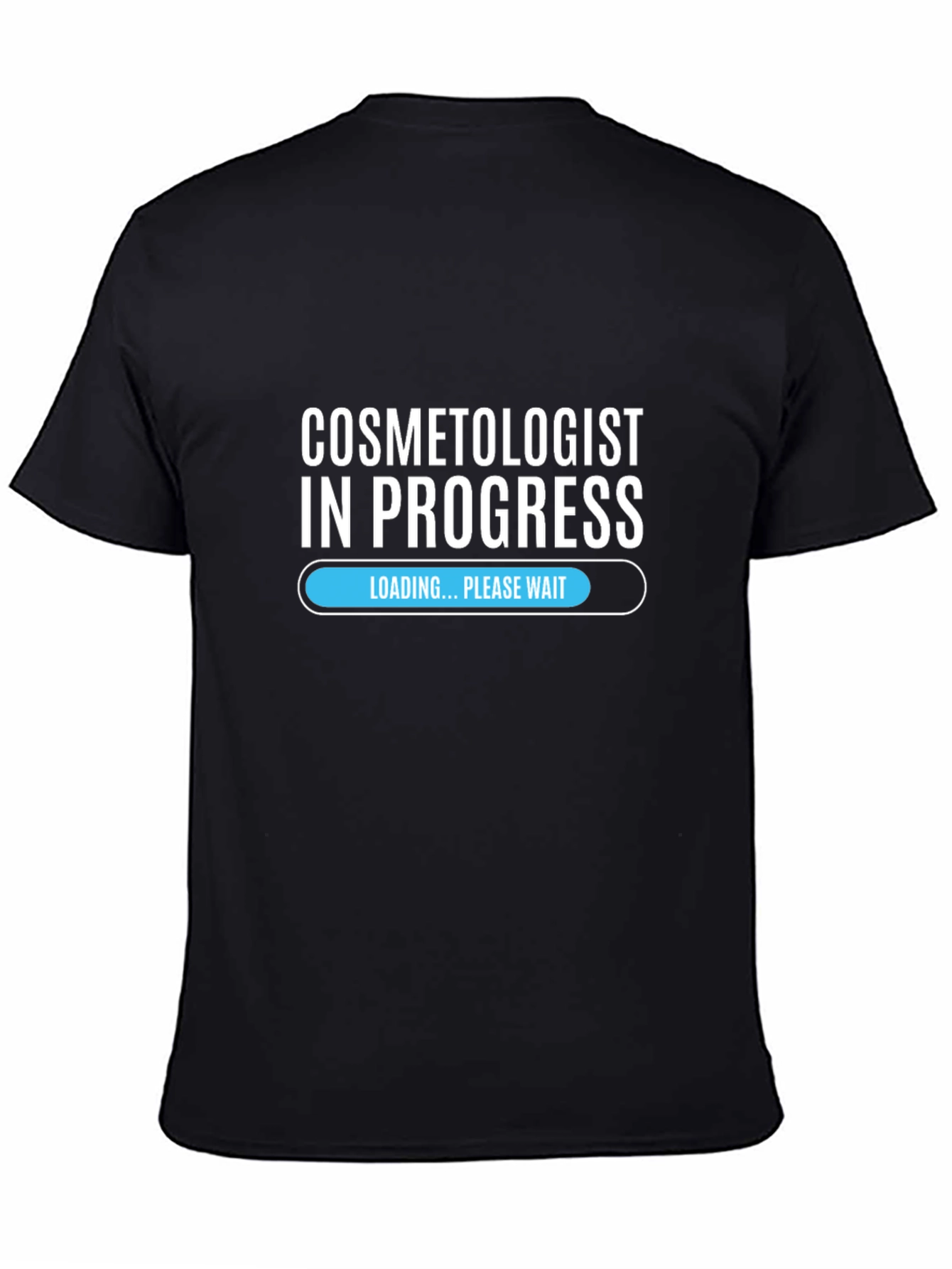 Cosmetologist in Progress Black Graphic Tee