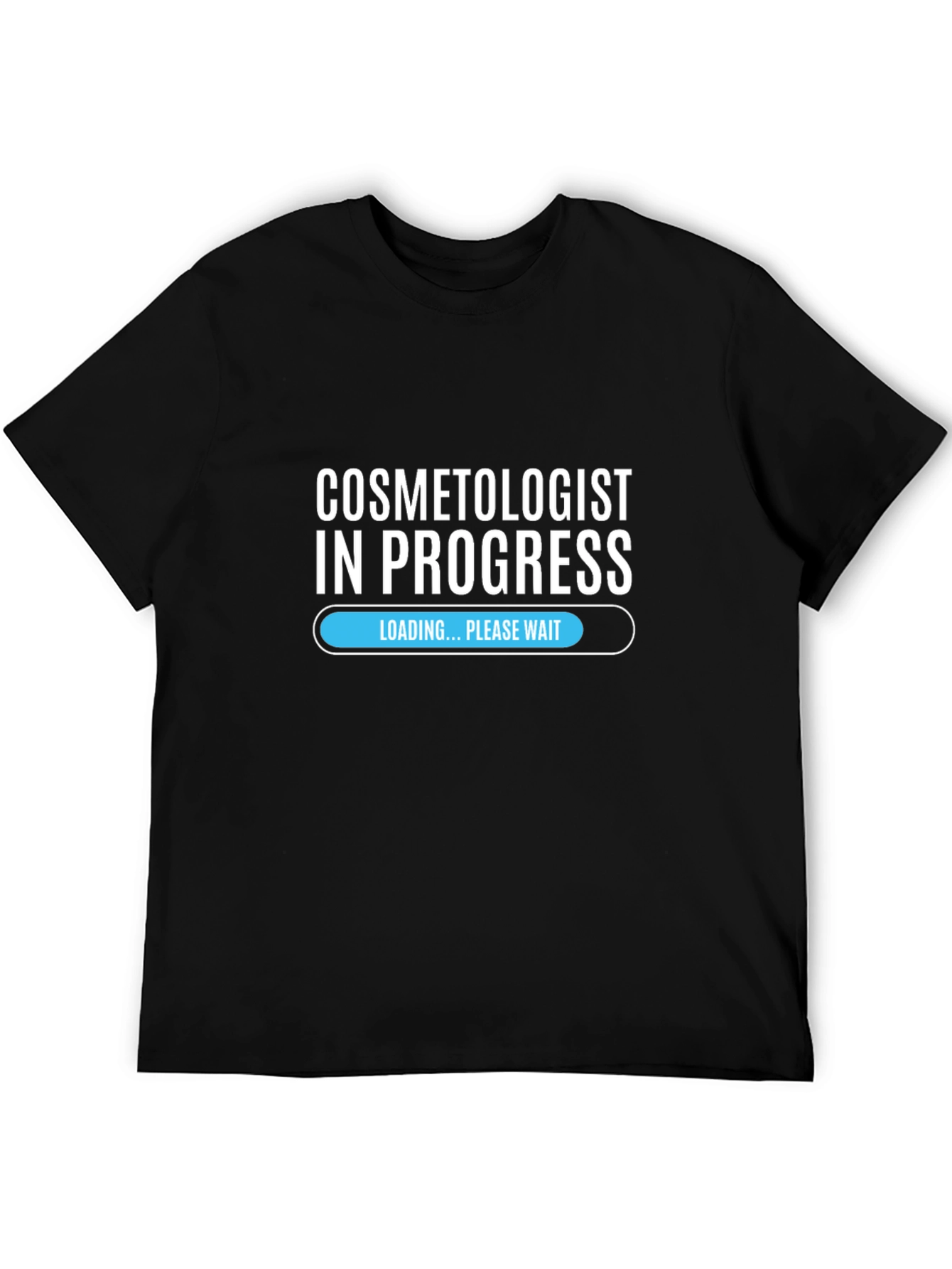 Cosmetologist in Progress Black Graphic Tee