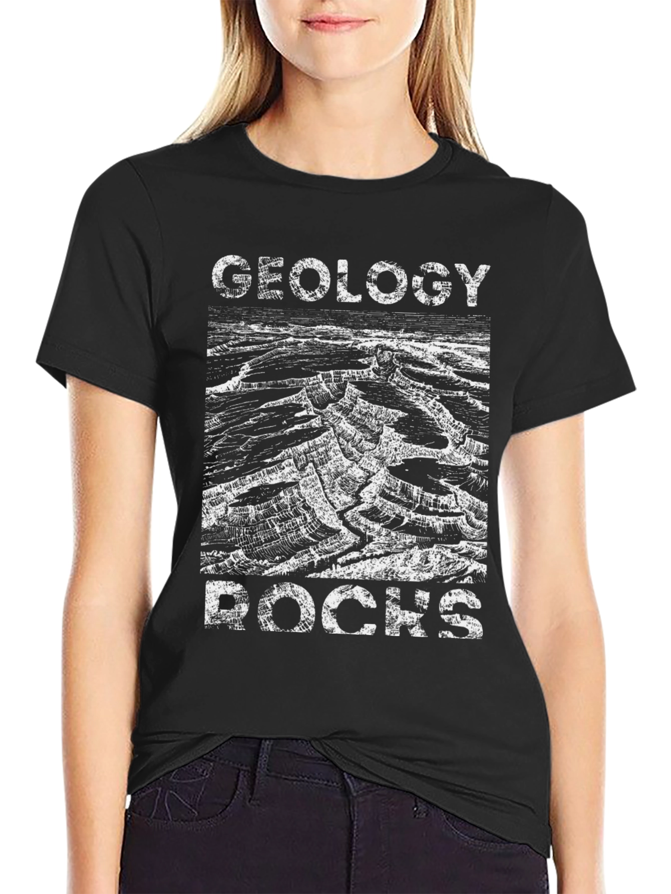 Geology Rocks Graphic Tee - Grand Canyon Design