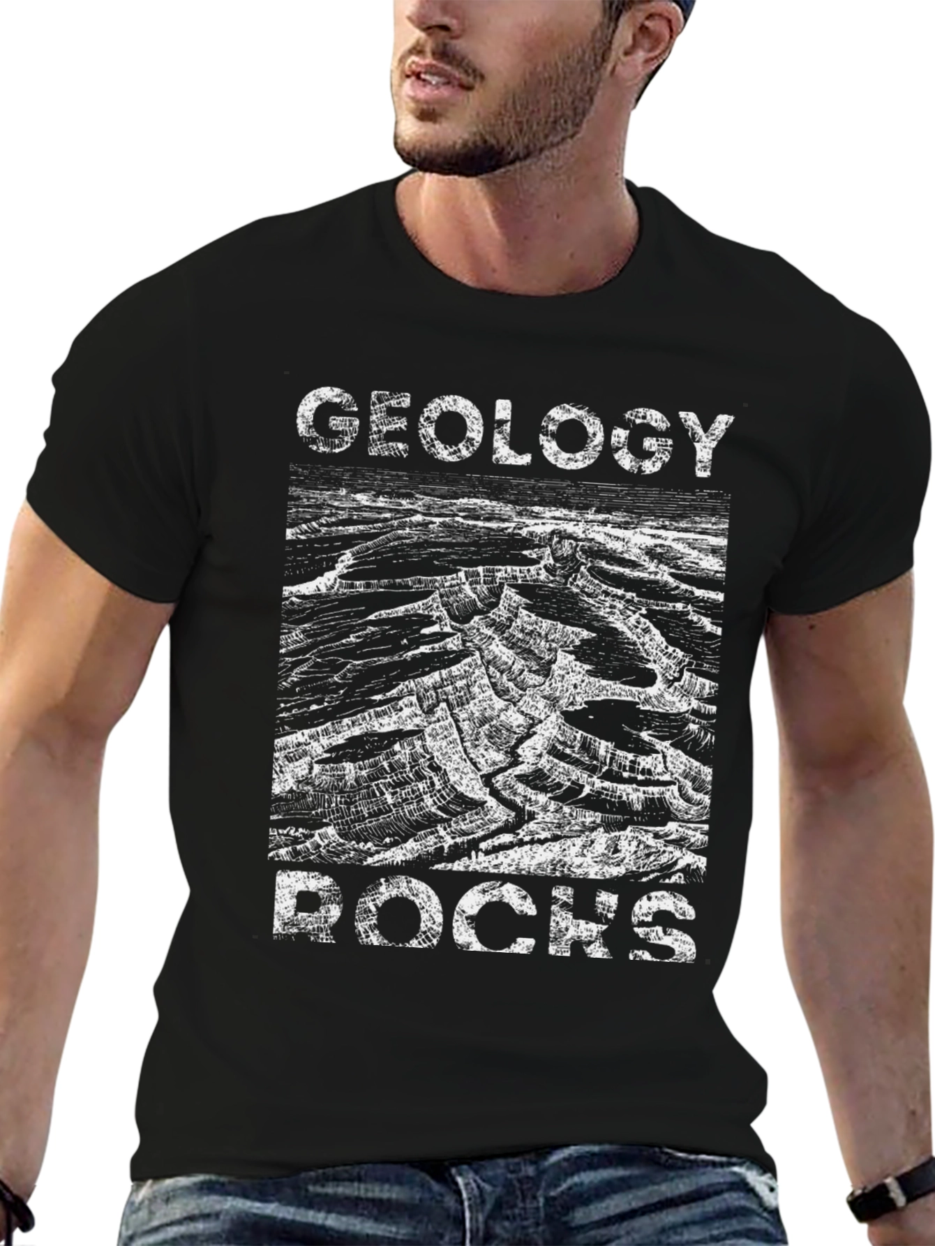Geology Rocks Graphic Tee - Grand Canyon Design