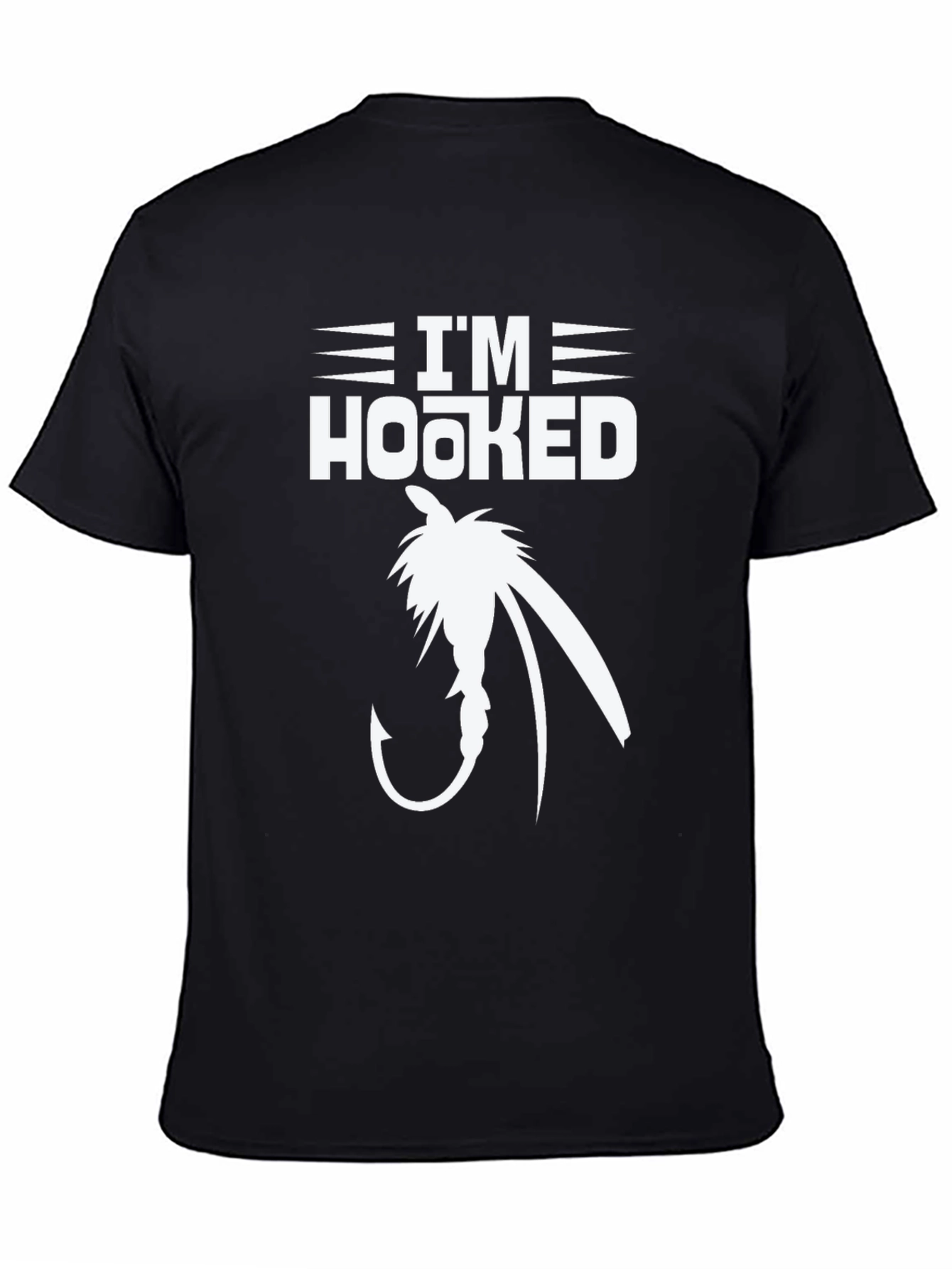 Im Hooked T-Shirt: Fishing Graphic Tee