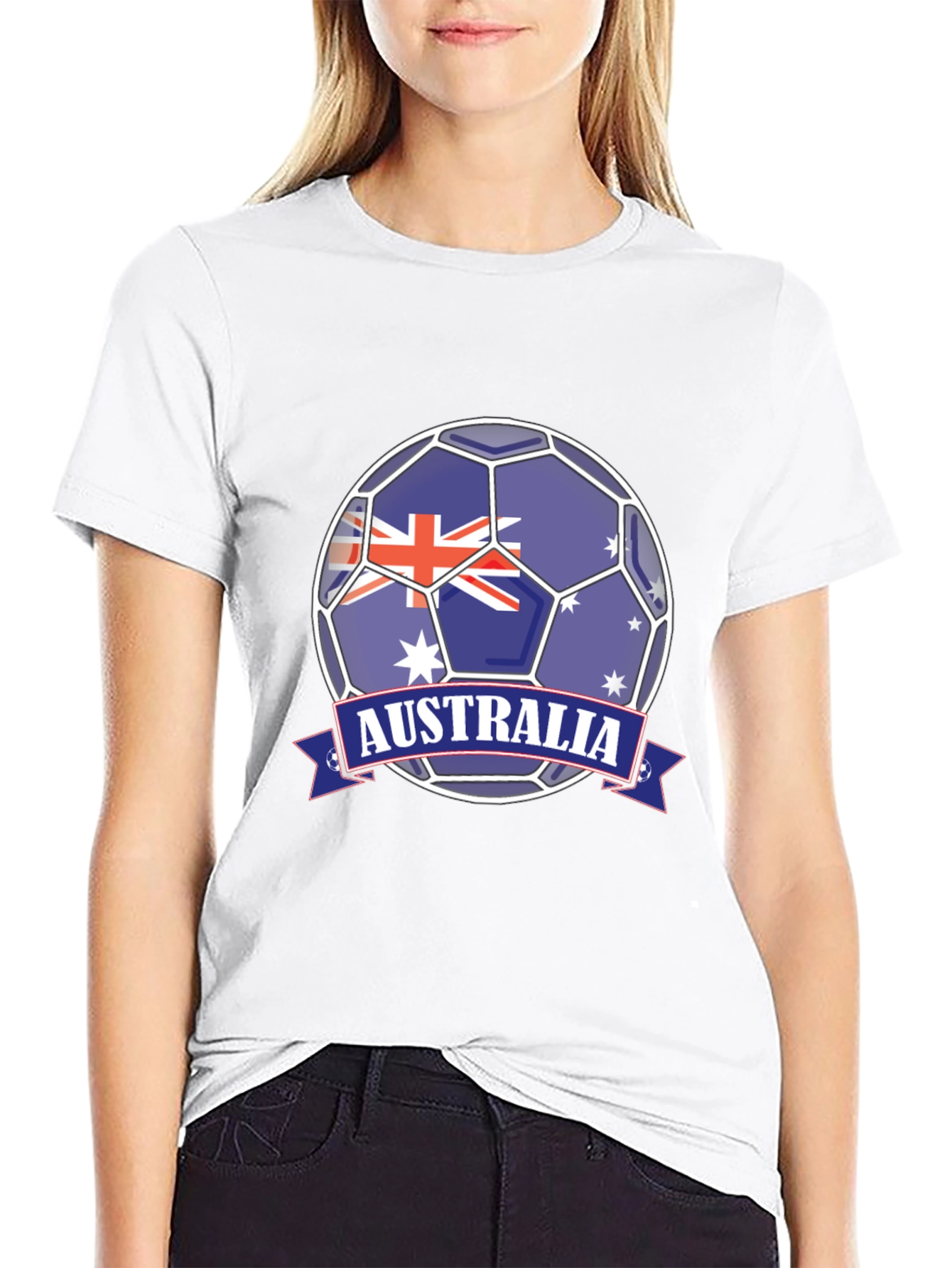 Australia Soccer Flag T-Shirt