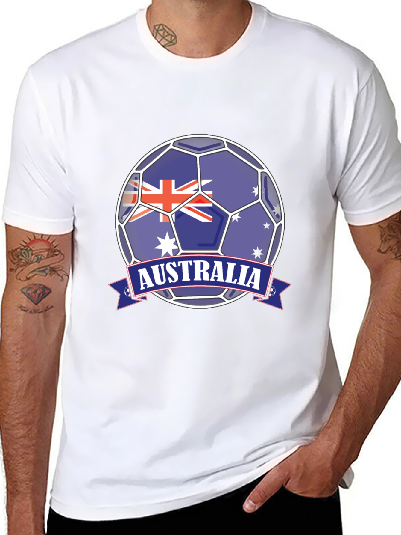 Australia Soccer Flag T-Shirt