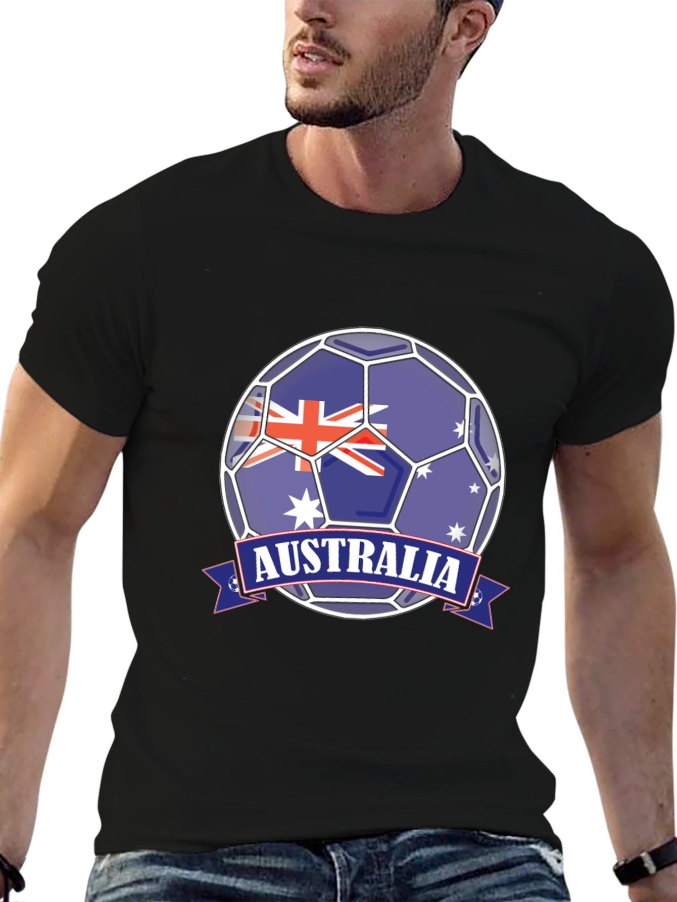 Australia Soccer Flag T-Shirt