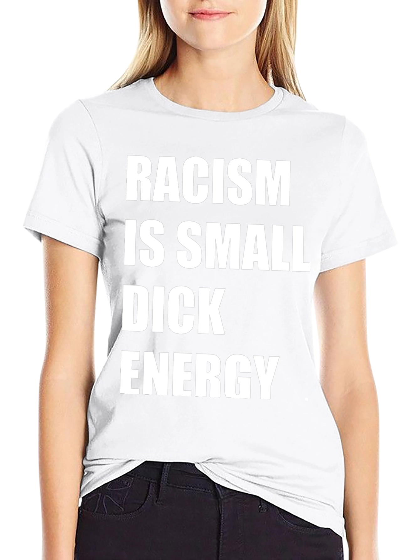 Racism is Small Dick Energy Graphic Tee