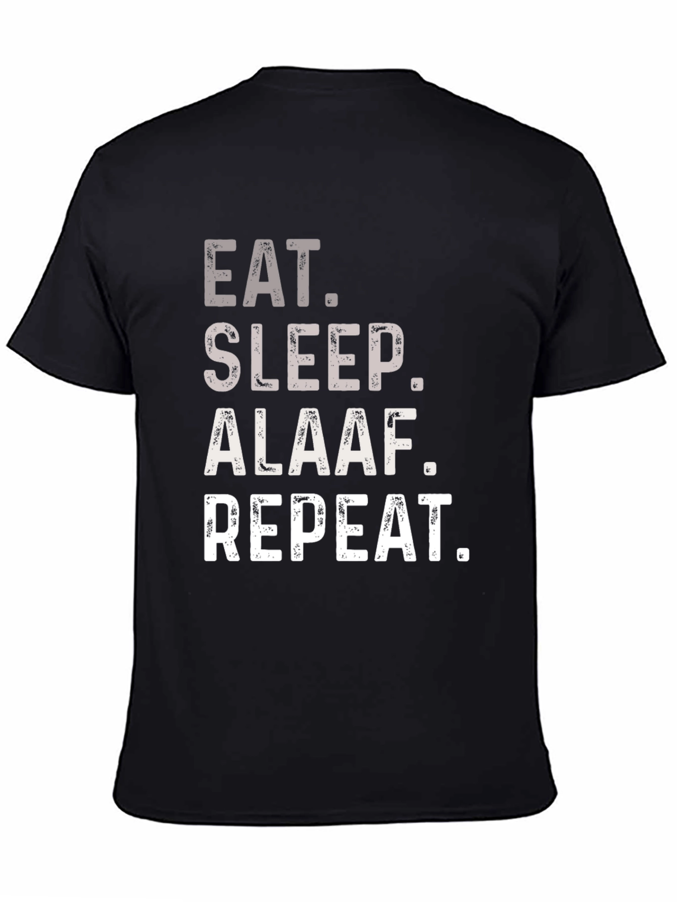 Eat Sleep Alaaf Repeat Black T-Shirt