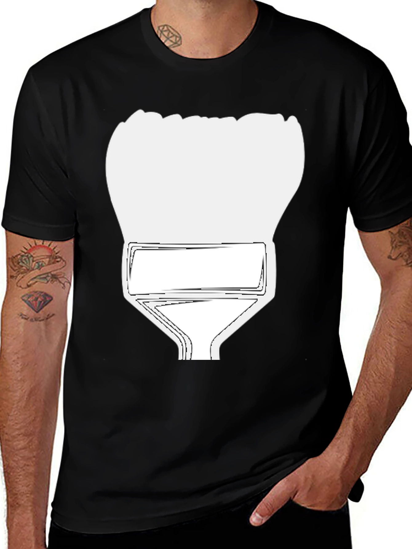 Brush Stroke T-Shirt - Artistic Apparel