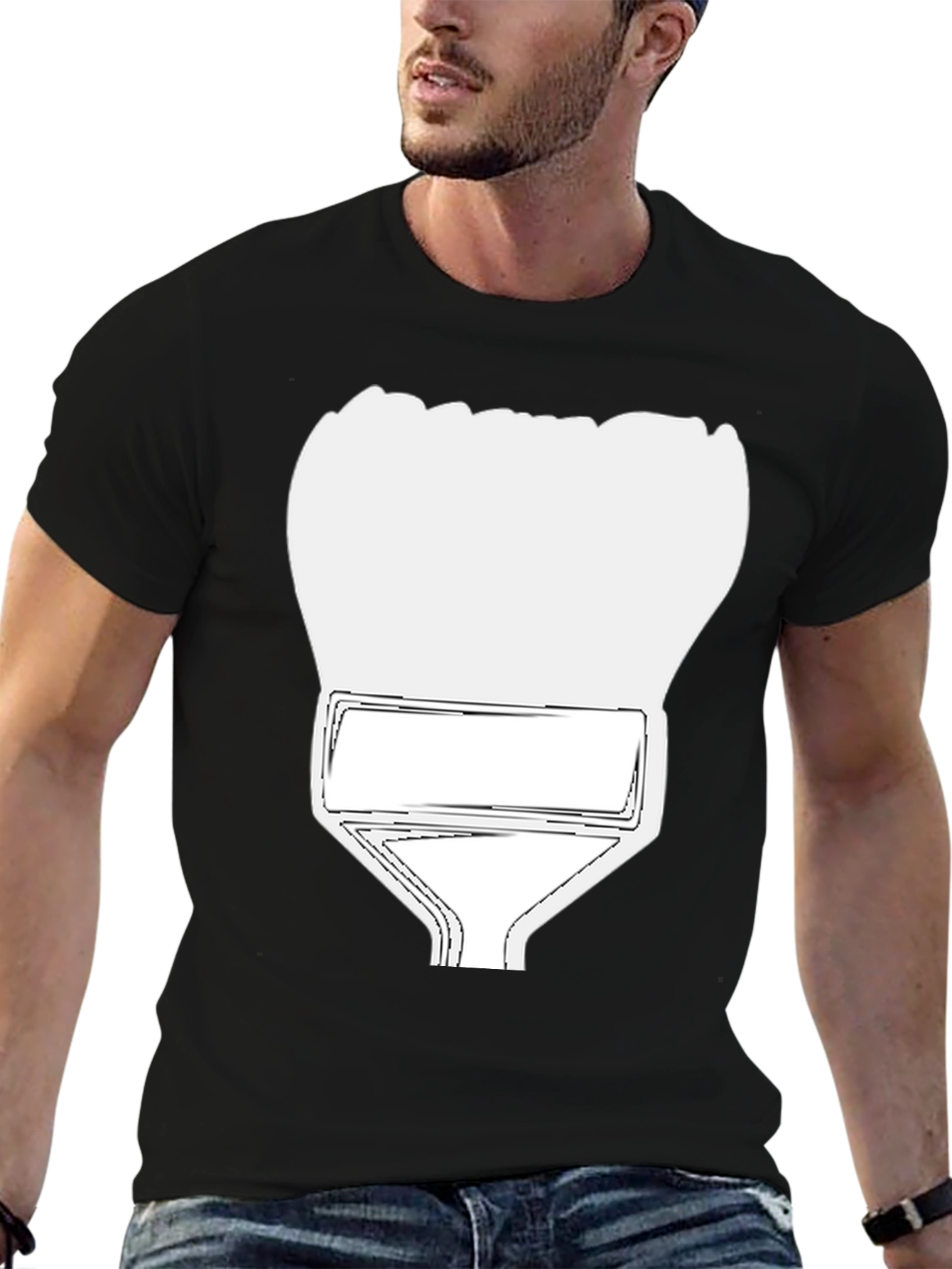 Brush Stroke T-Shirt - Artistic Apparel