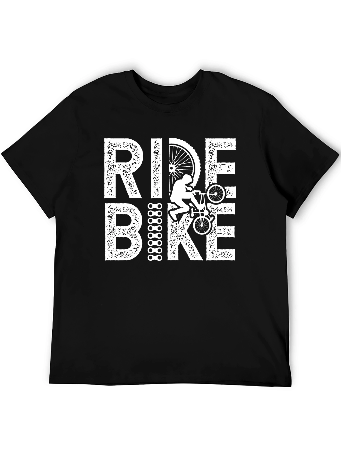 Ride Bike Graphic Tee -  Unisex Cotton T-Shirt