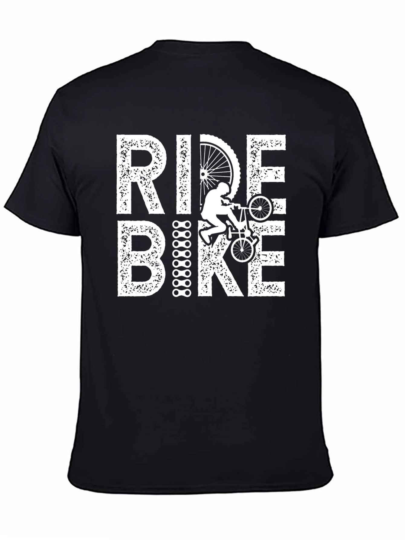 Ride Bike Graphic Tee -  Unisex Cotton T-Shirt