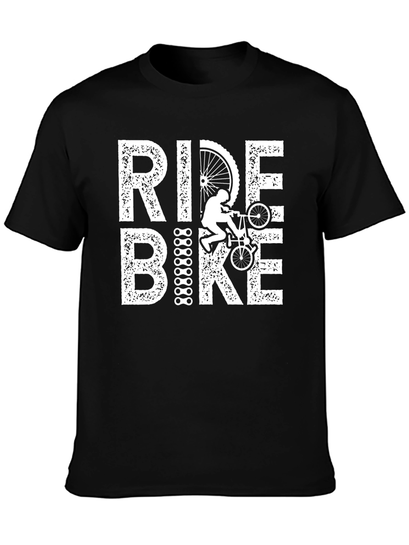 Ride Bike Graphic Tee -  Unisex Cotton T-Shirt
