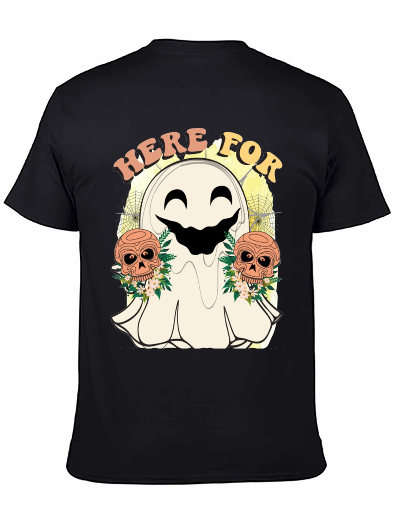 Here For Ghost Halloween T-Shirt