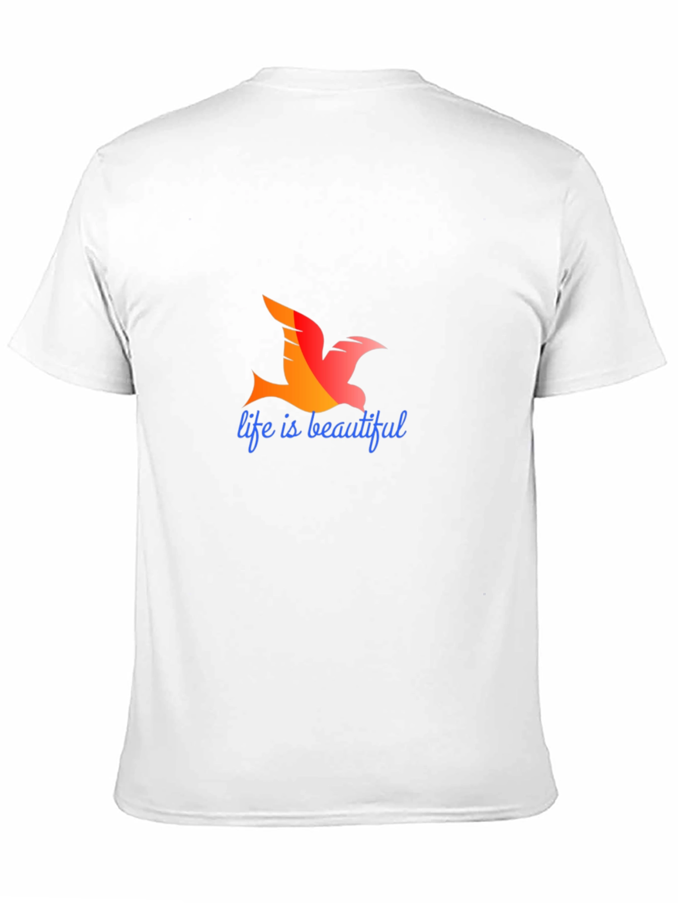 Life is Beautiful T-Shirt - Bird Graphic Tee