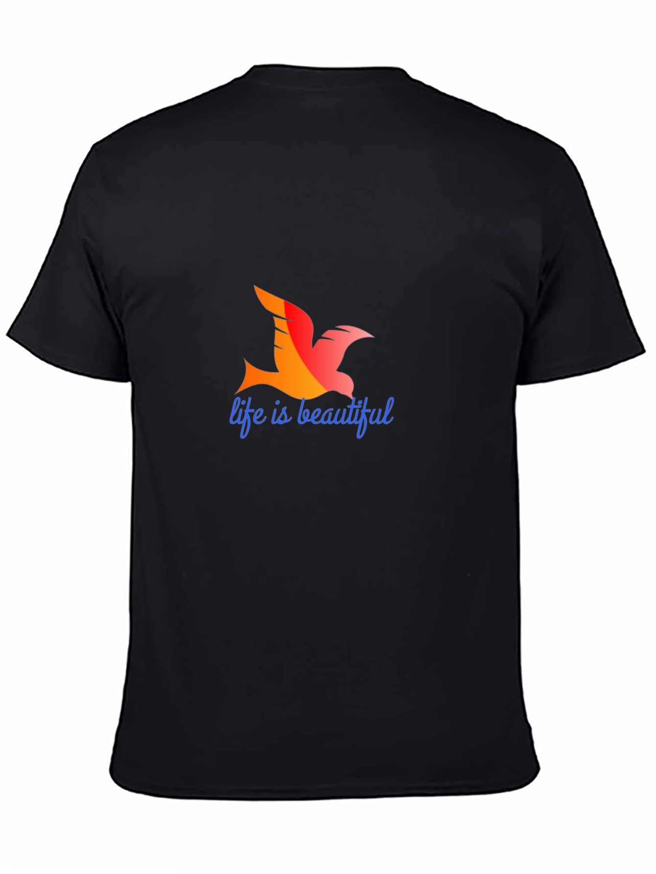 Life is Beautiful T-Shirt - Bird Graphic Tee