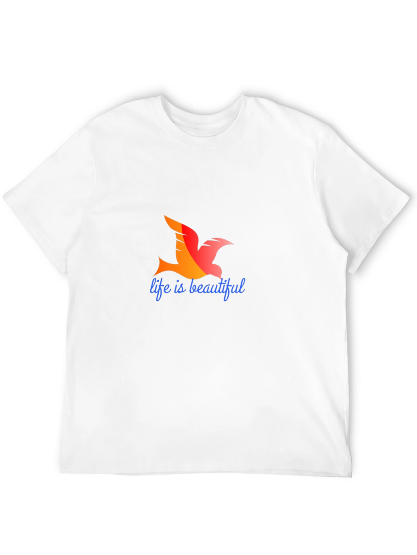 Life is Beautiful T-Shirt - Bird Graphic Tee
