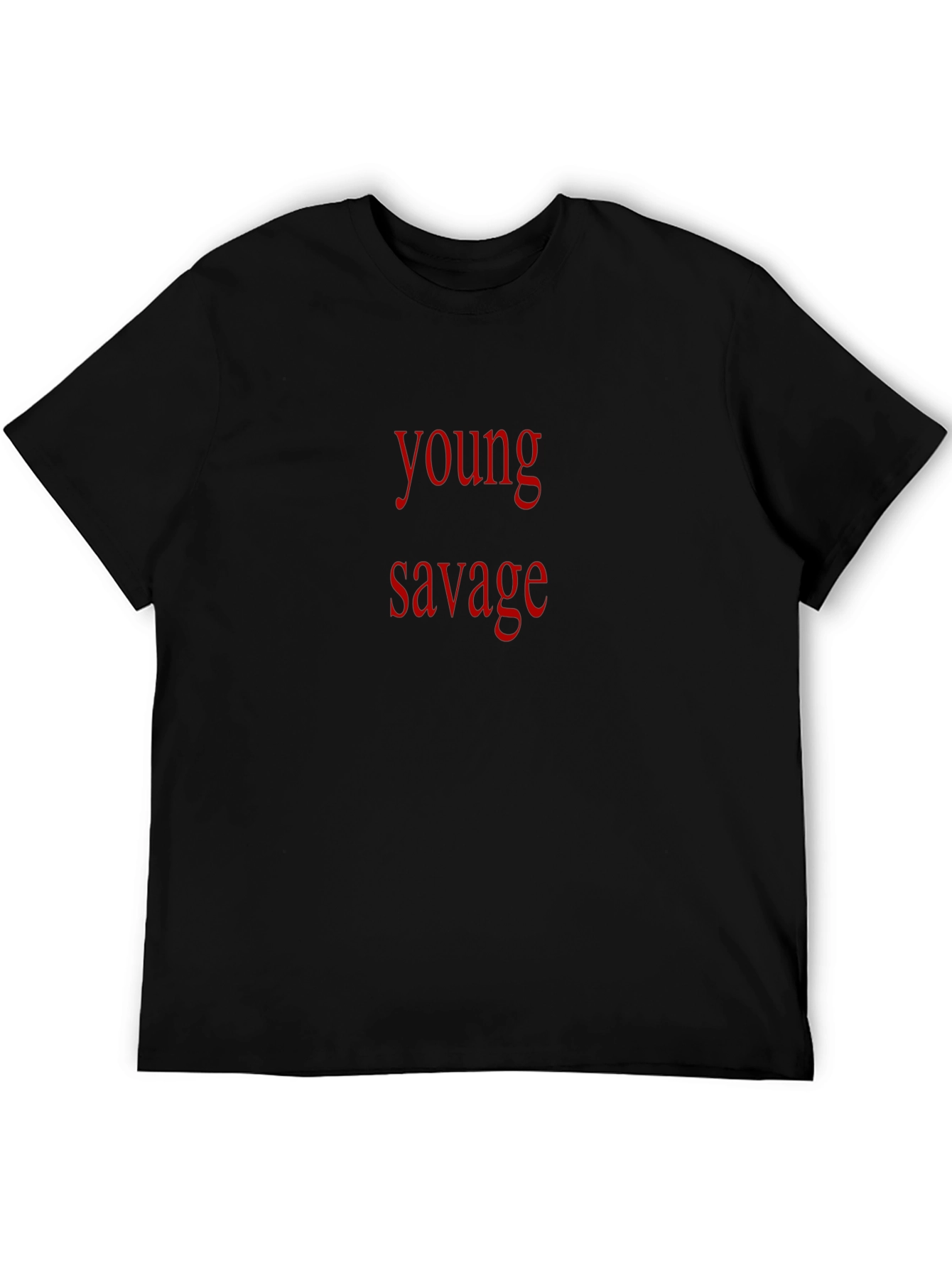 Young Savage Black Graphic Tee