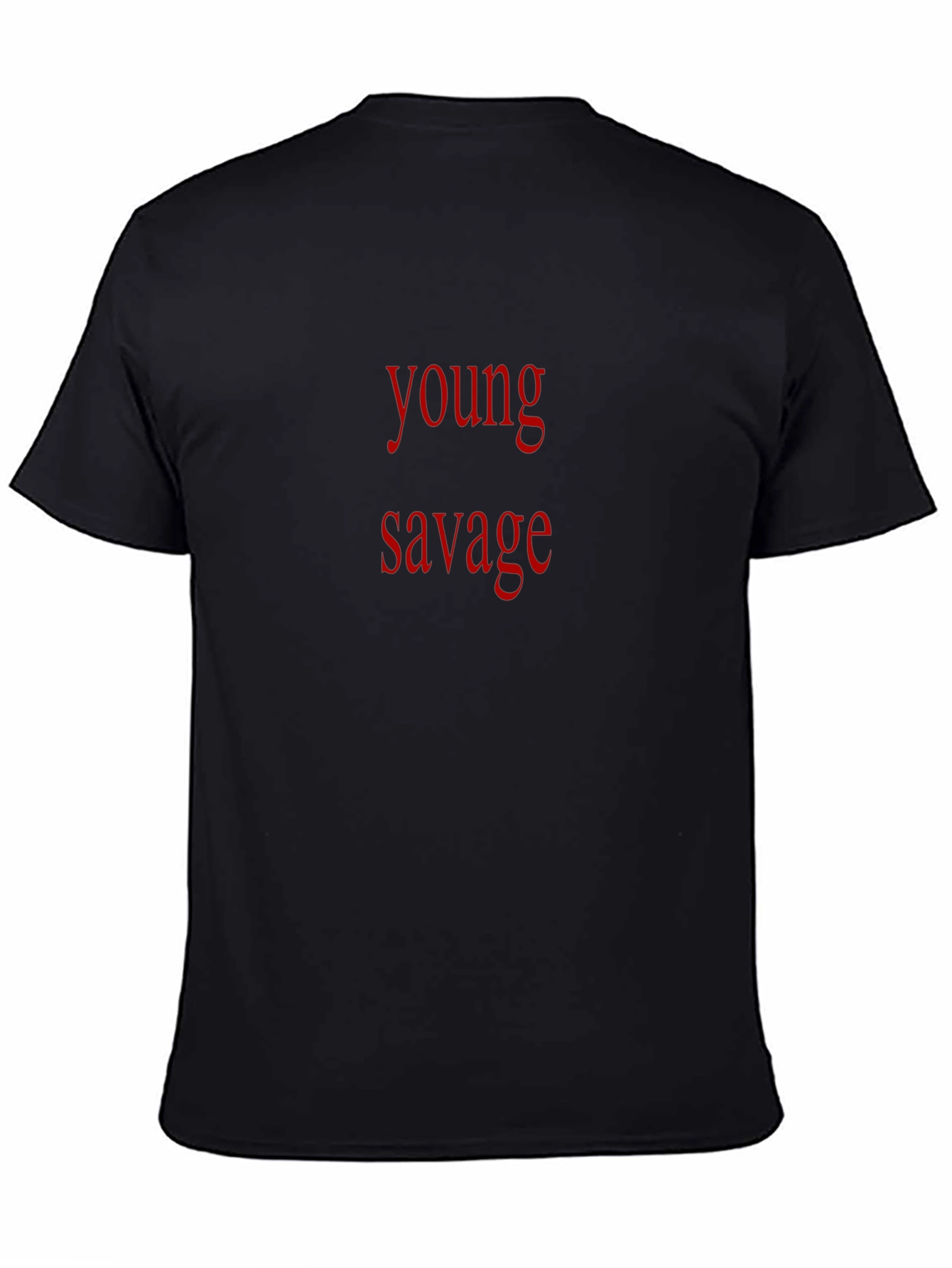 Young Savage Black Graphic Tee