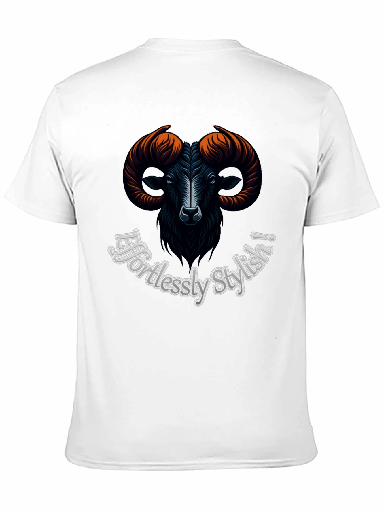 Effortlessly Stylish Ram Graphic T-Shirt