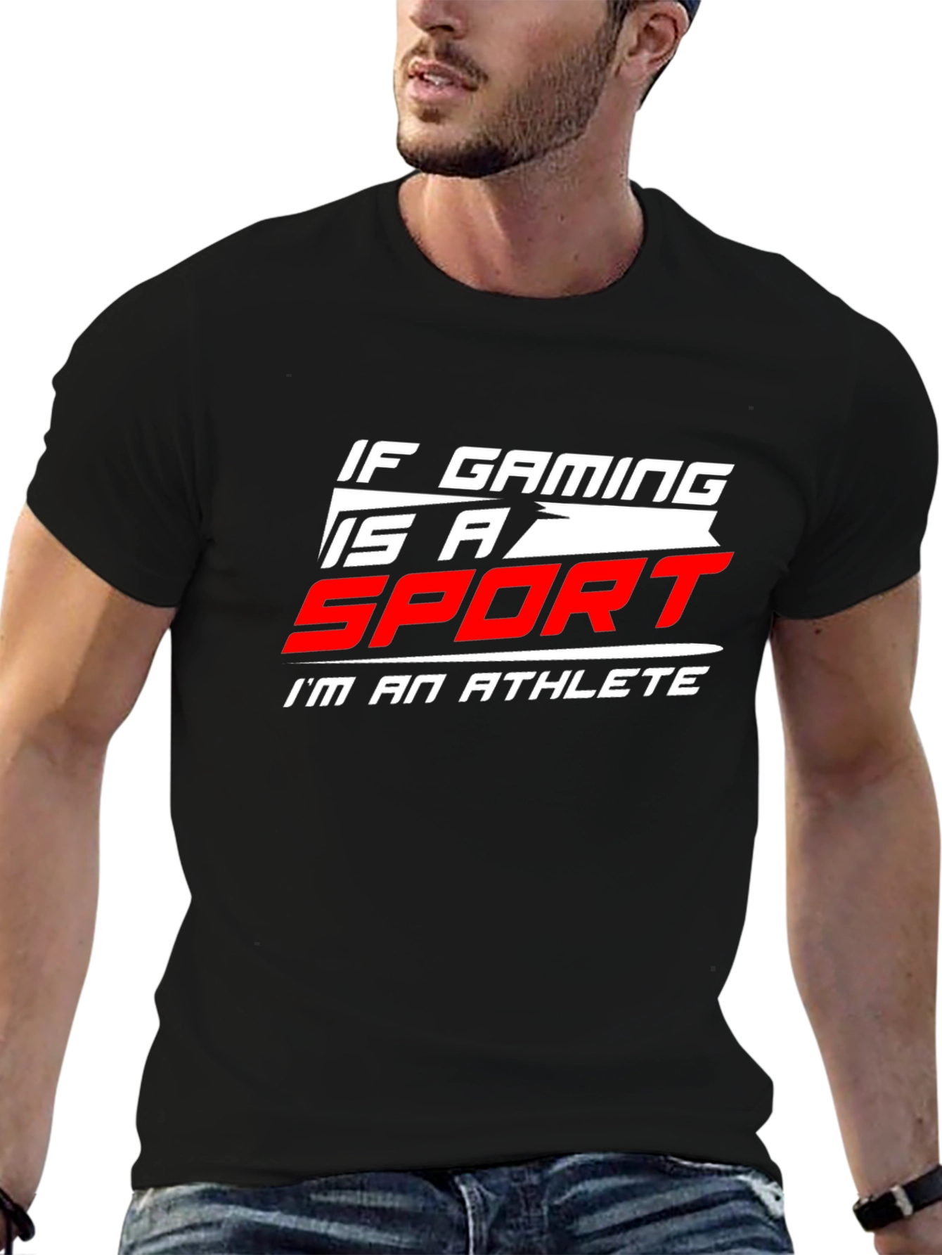 Gaming Athlete T-Shirt - Gamer Sport Tee