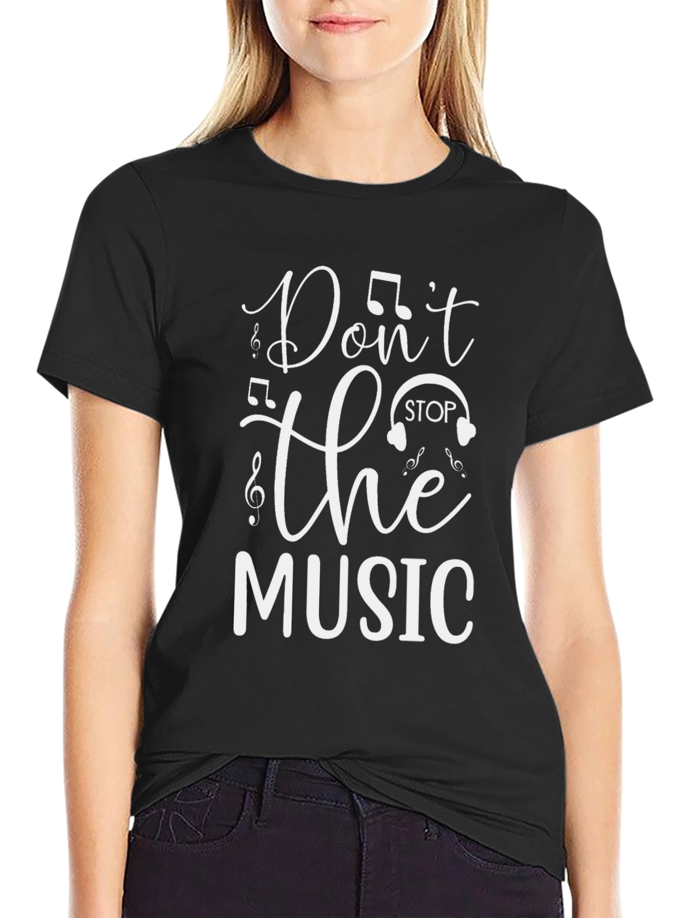 Dont Stop the Music Graphic T-Shirt