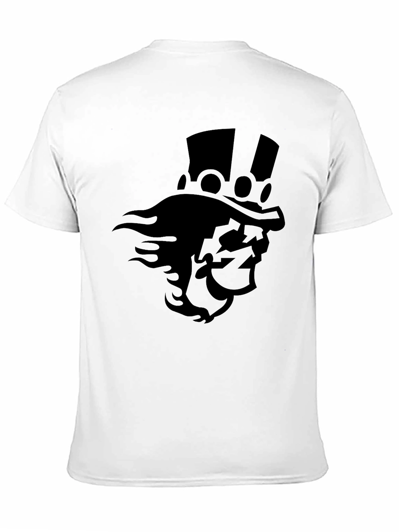 Mens Black Graphic T-Shirt - Slash Inspired