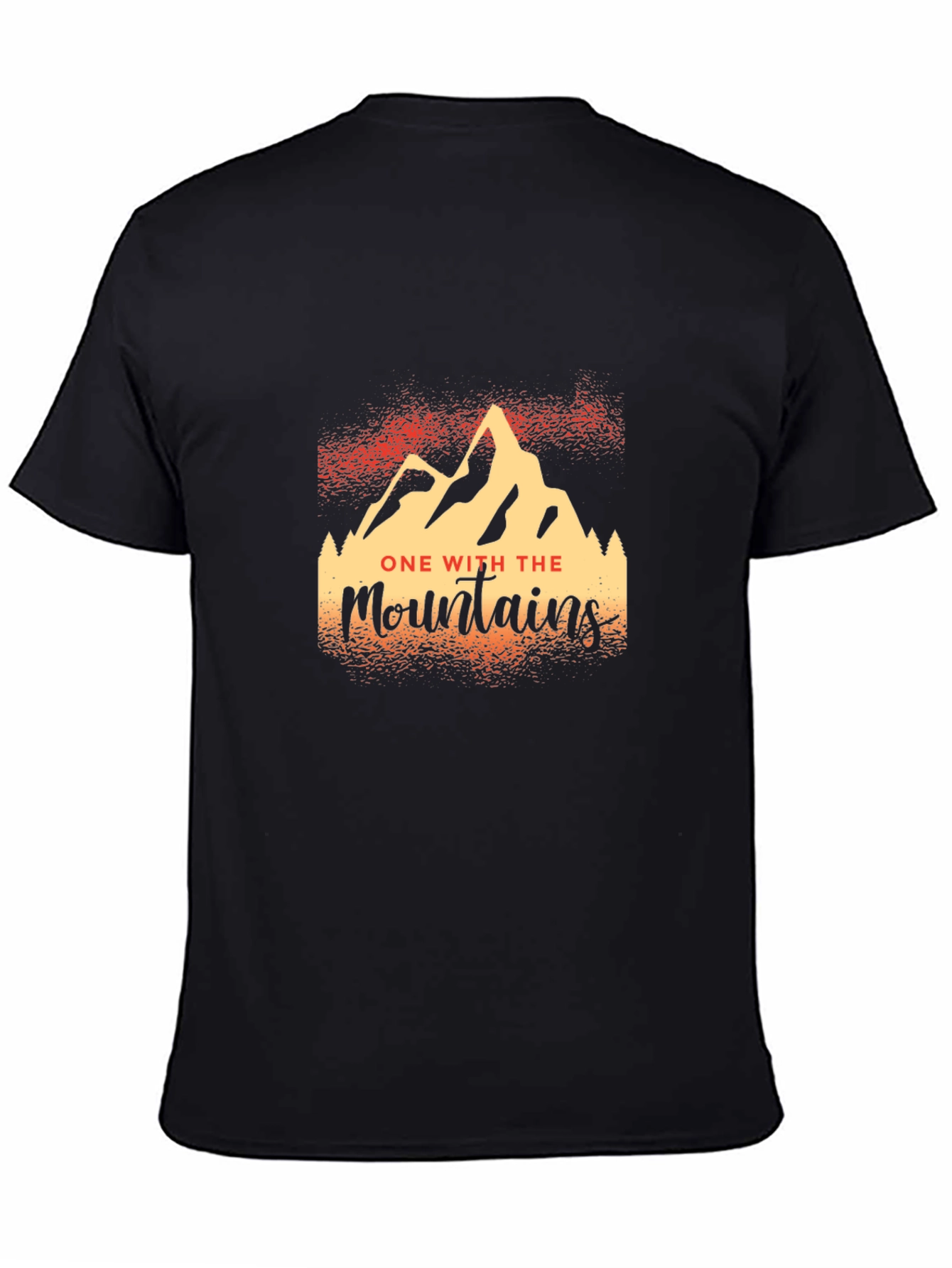 One With The Mountains Graphic T-Shirt