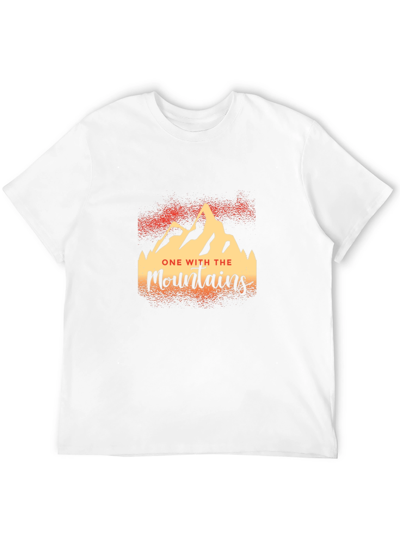 One With The Mountains Graphic T-Shirt