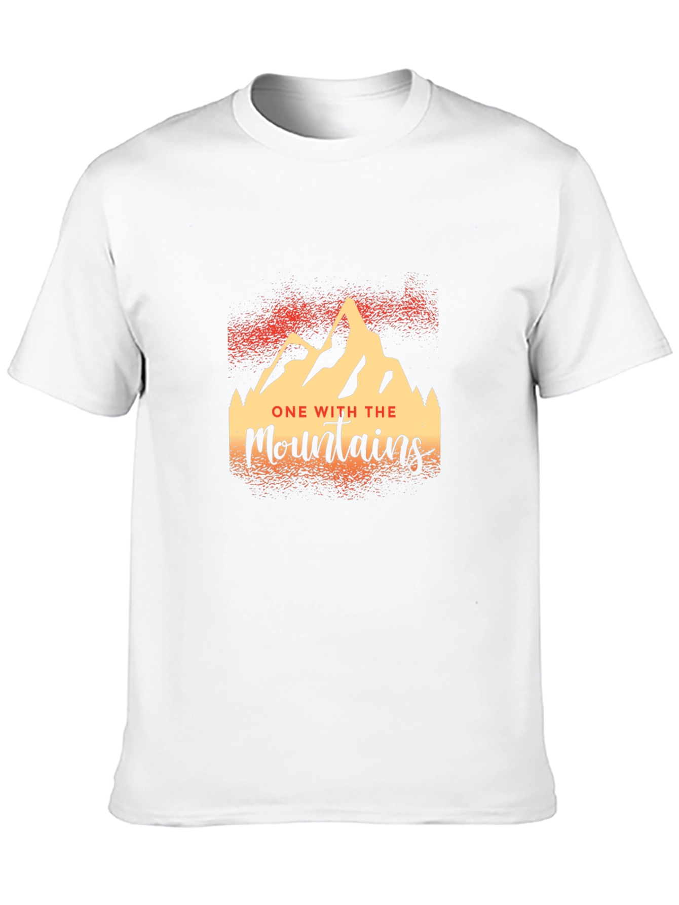 One With The Mountains Graphic T-Shirt