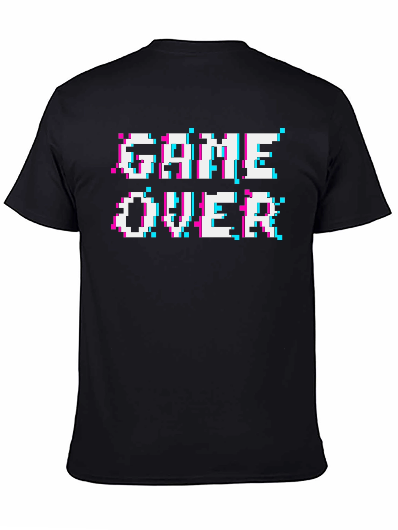 Game Over Pixel Art T-Shirt - Gamer Style