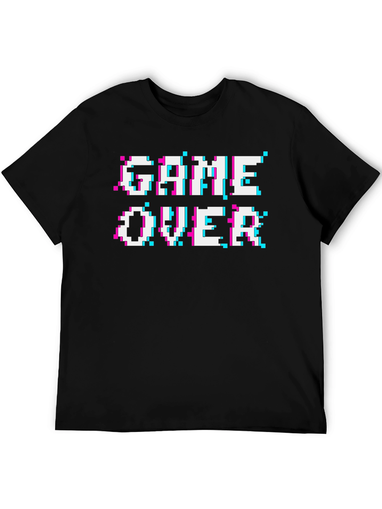 Game Over Pixel Art T-Shirt - Gamer Style
