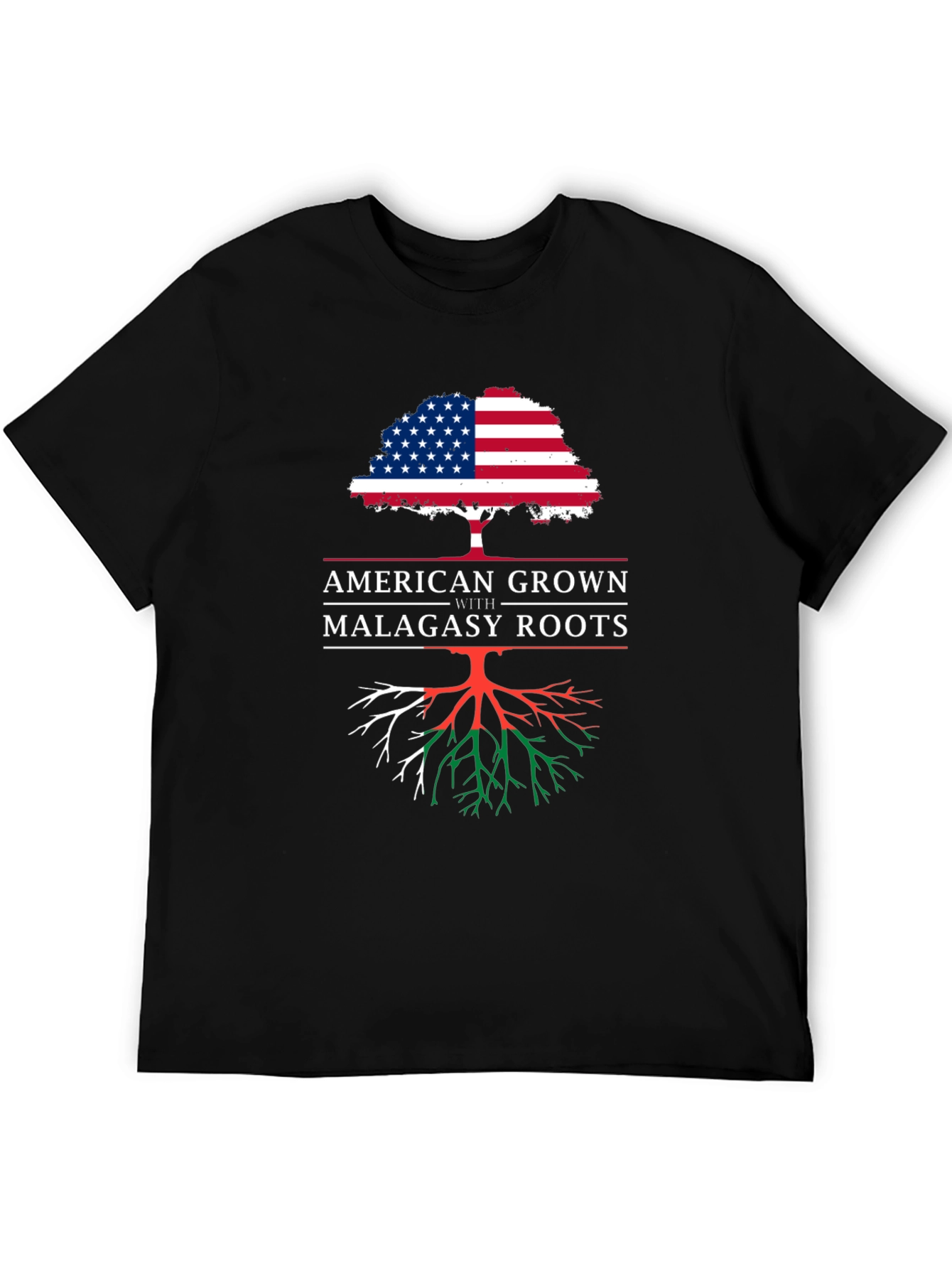 American Grown with Malagasy Roots T-Shirt