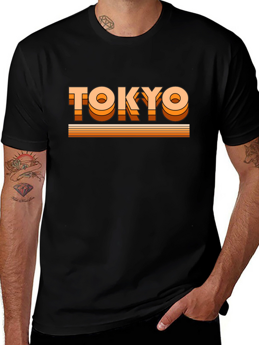 Retro Tokyo Graphic Tee - Vintage Style T-Shirt