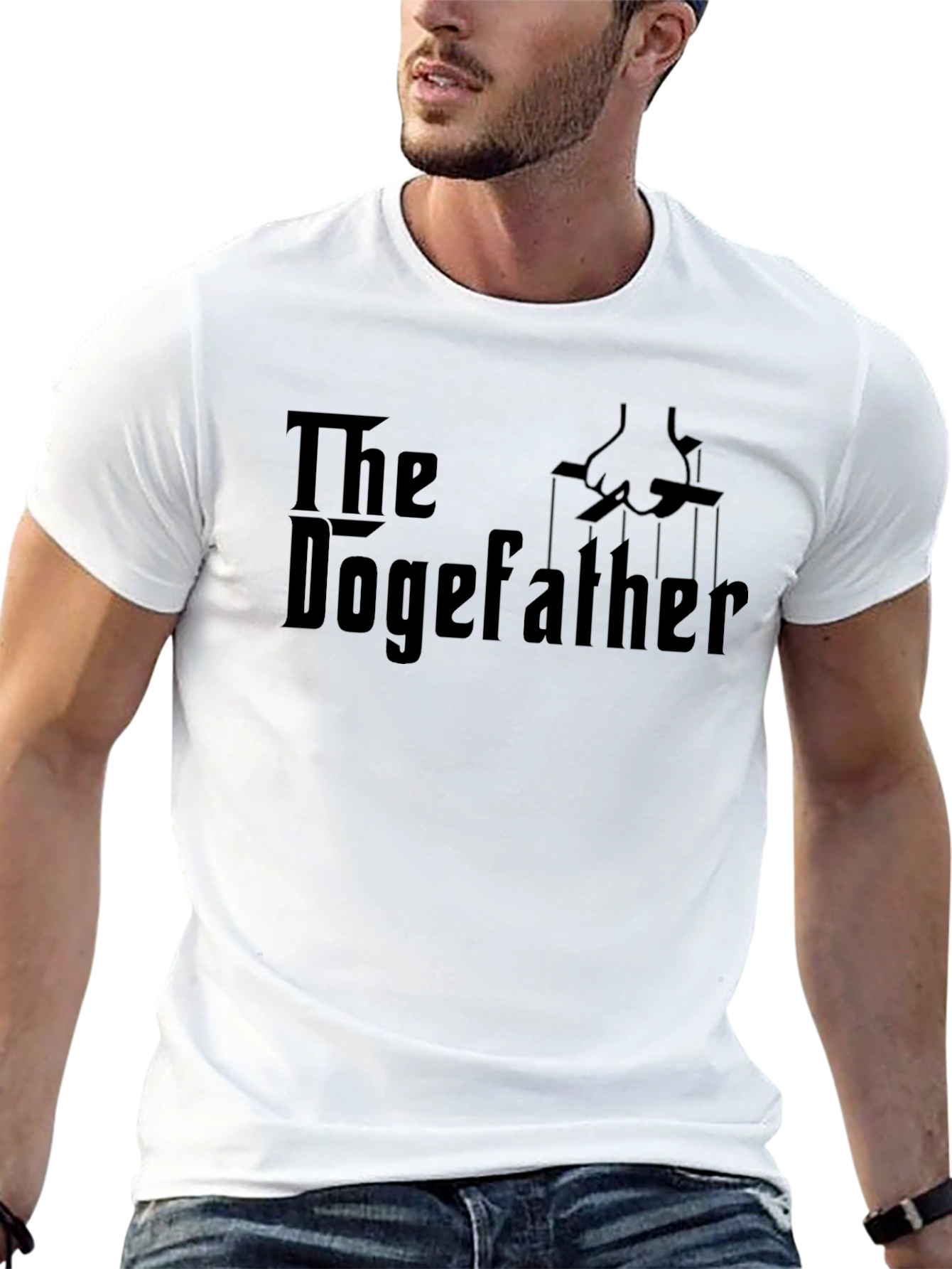 The Dogefather Black T-Shirt