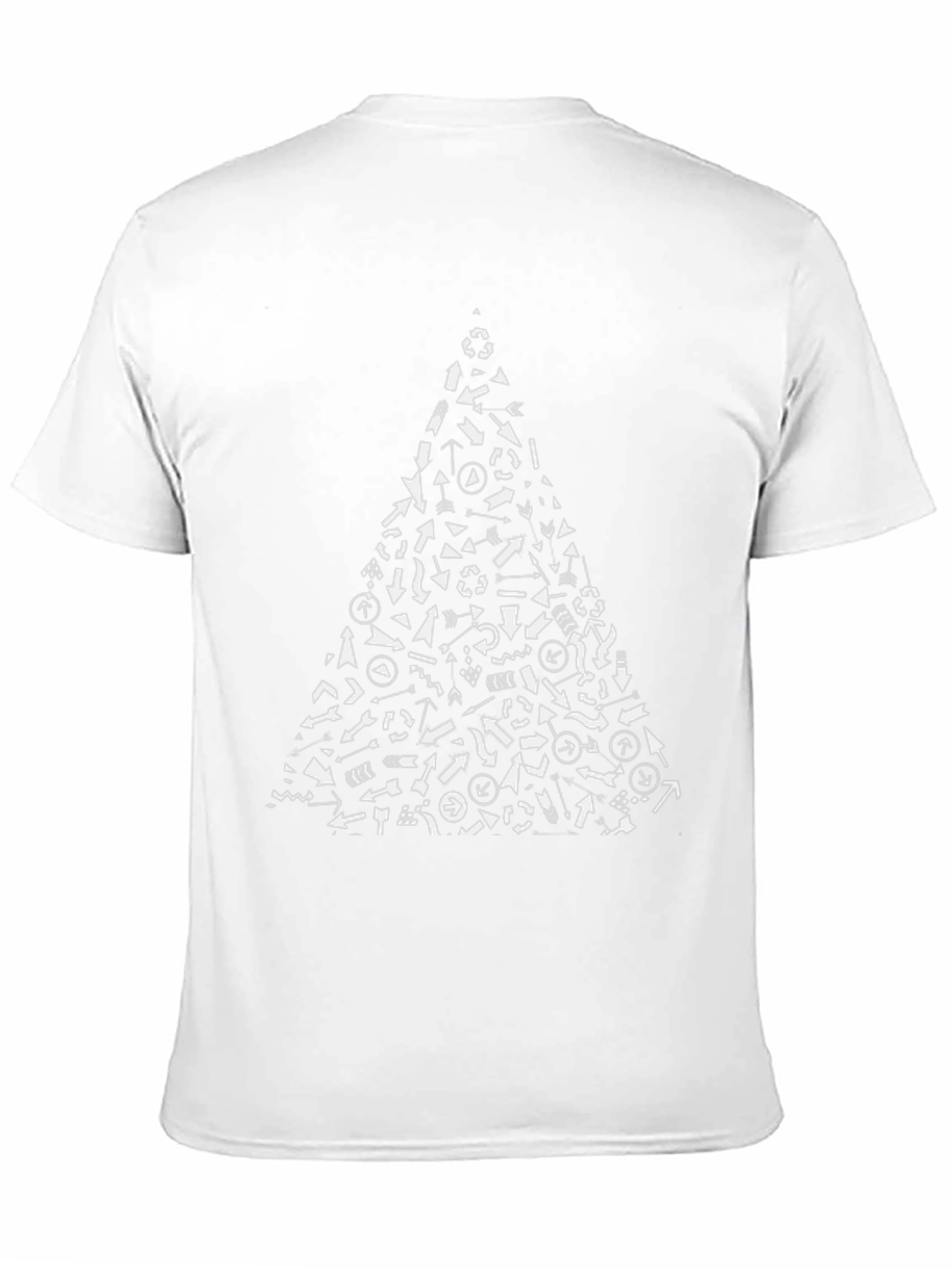 Arrow Christmas Tree Black T-Shirt