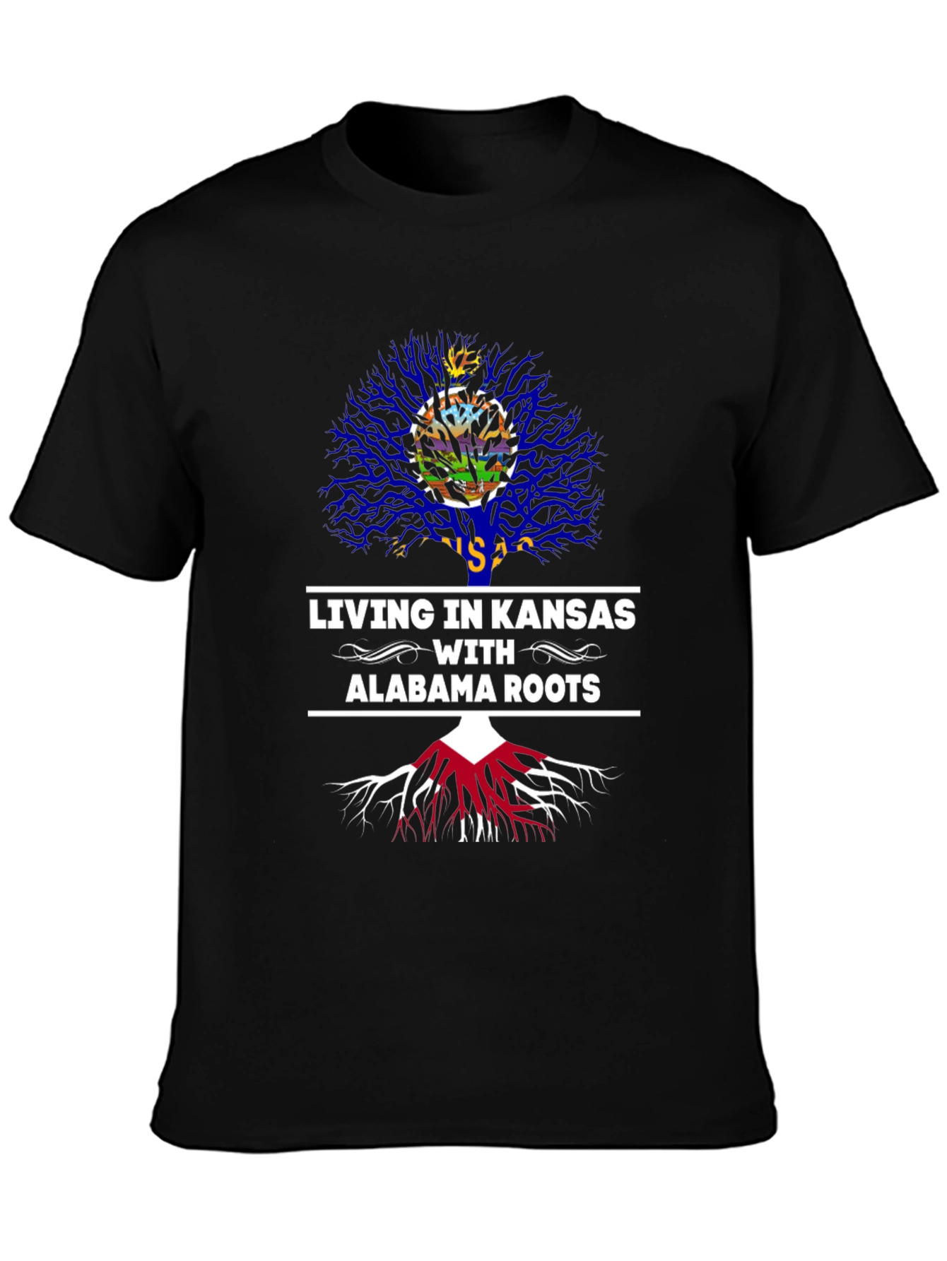 Kansas Roots T-Shirt - Alabama Roots