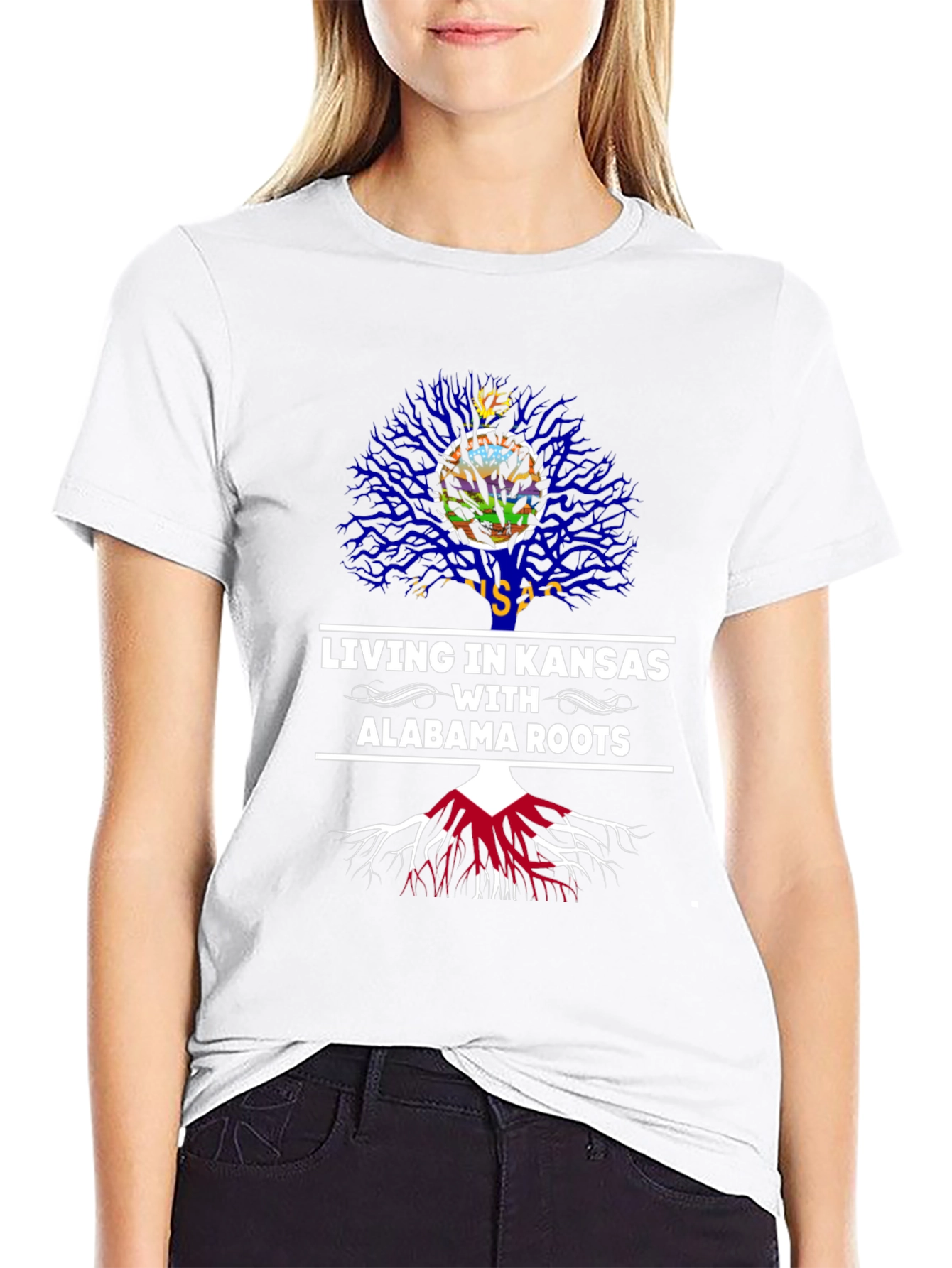 Kansas Roots T-Shirt - Alabama Roots