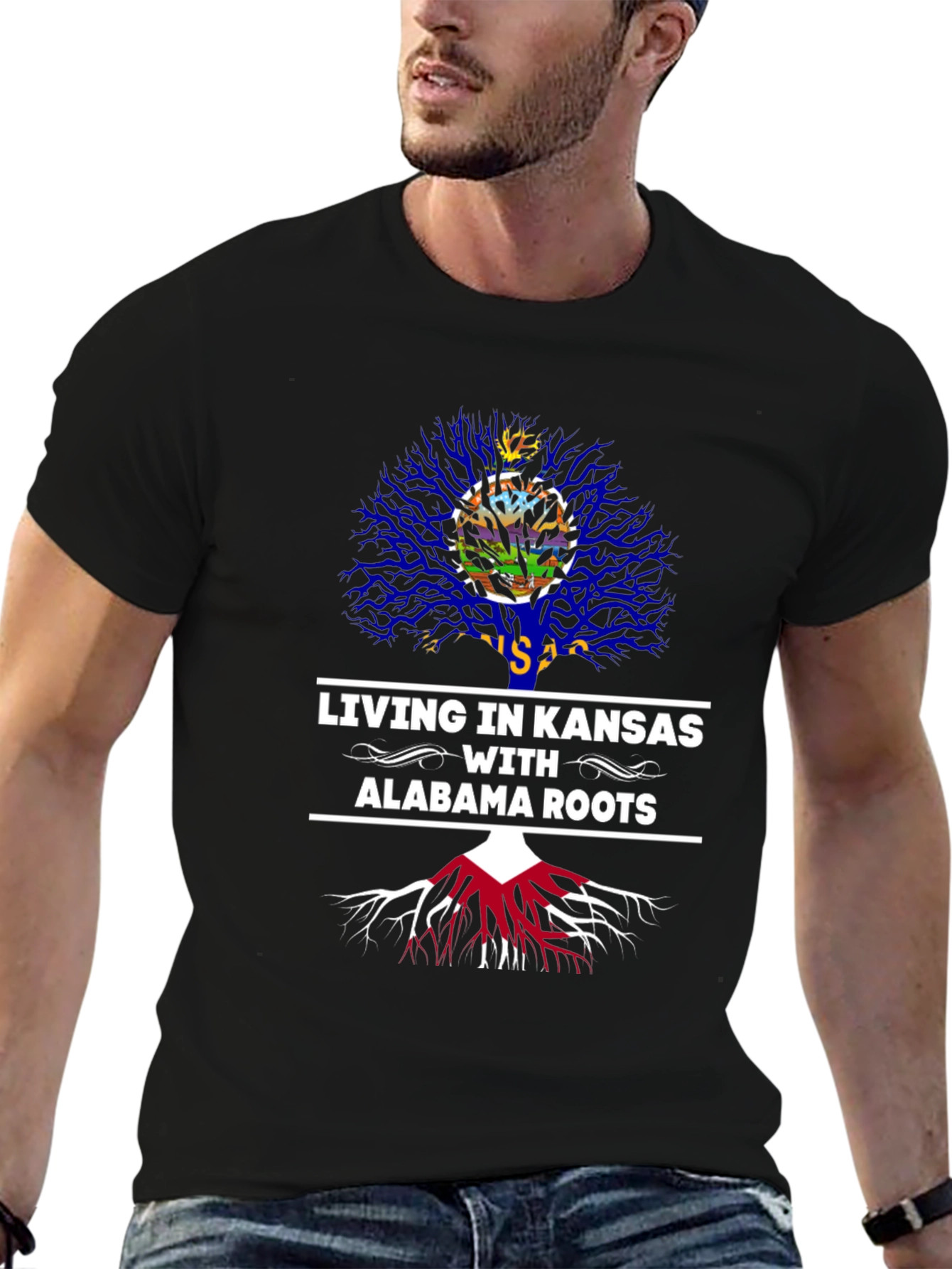 Kansas Roots T-Shirt - Alabama Roots