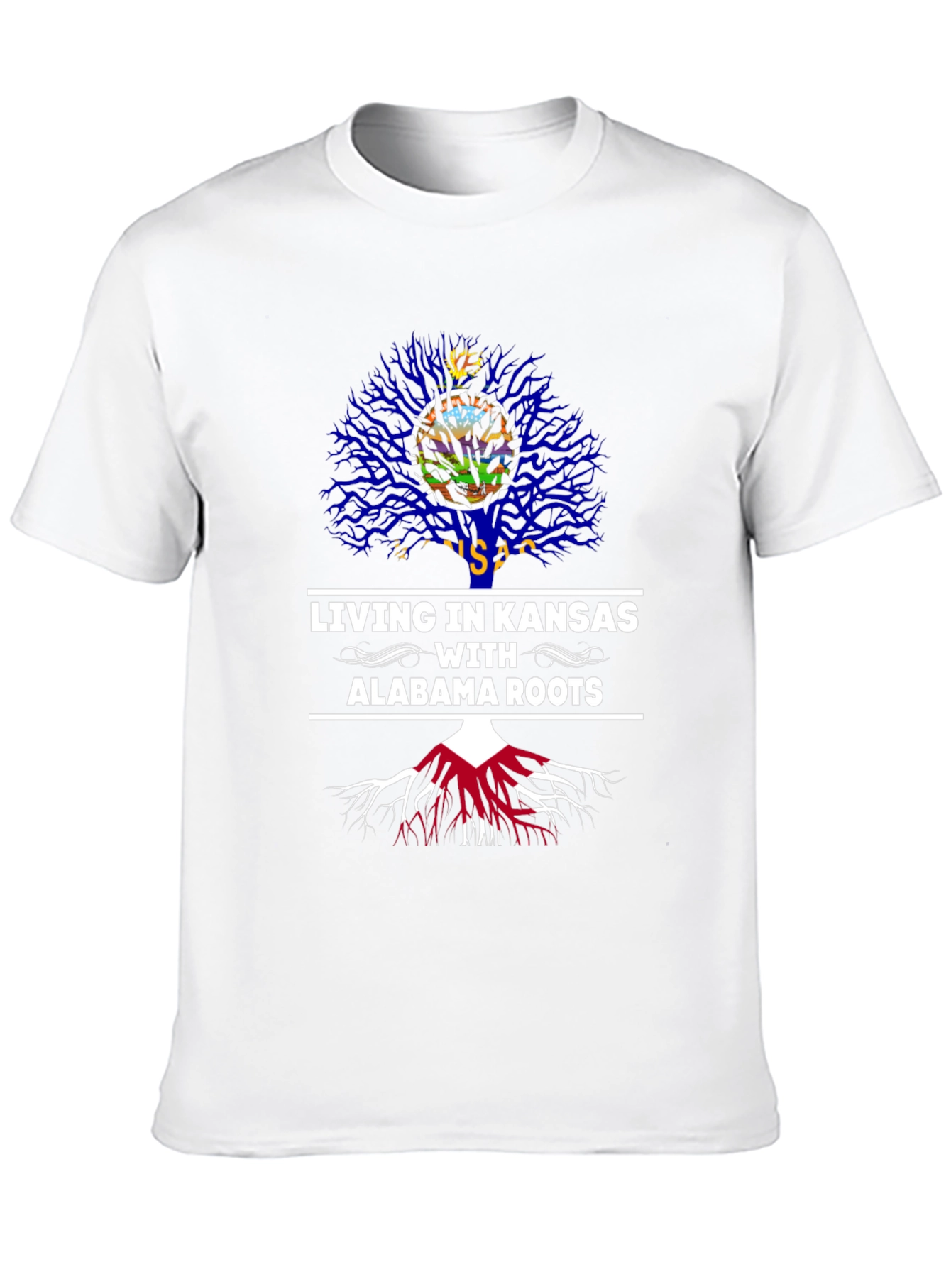 Kansas Roots T-Shirt - Alabama Roots