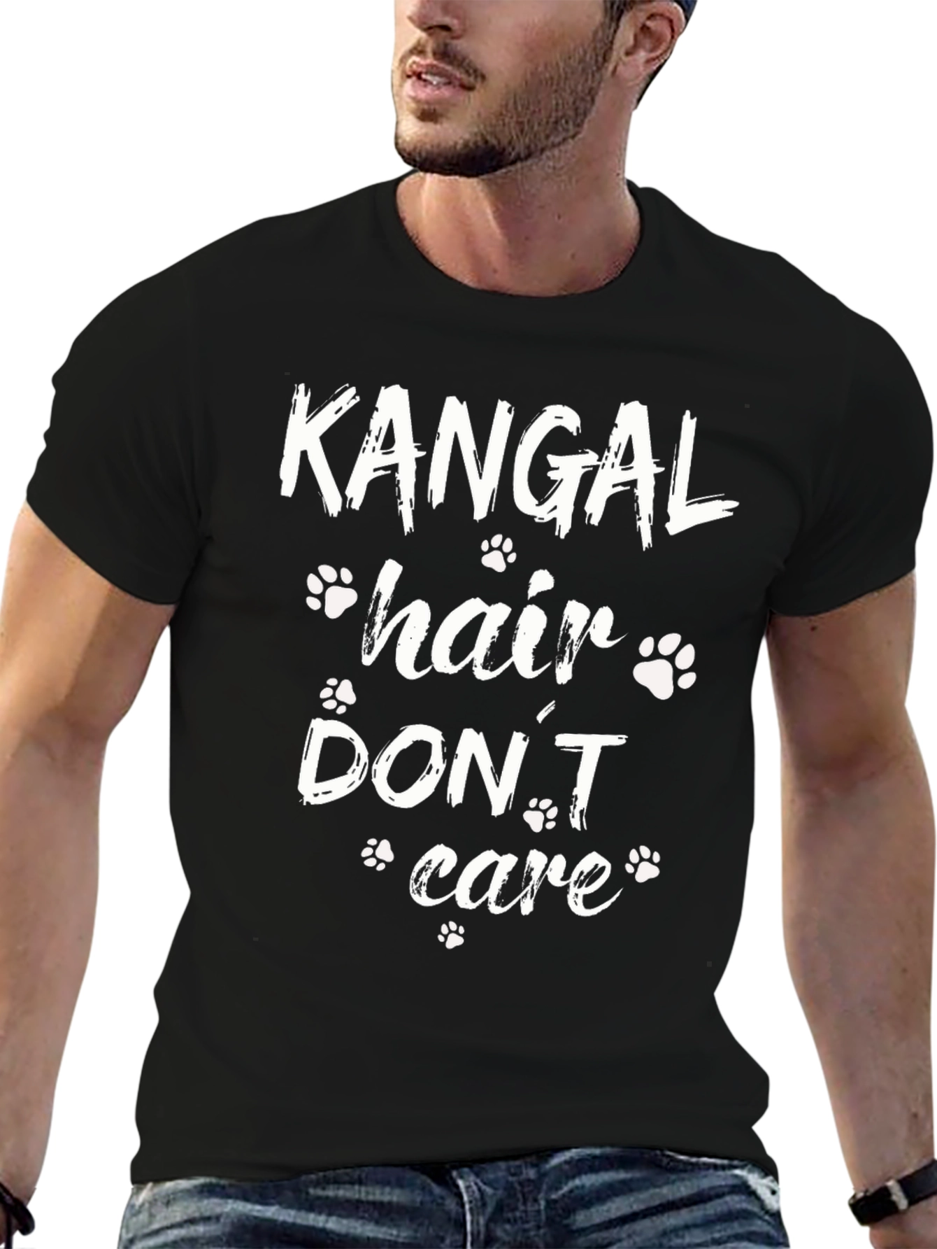 Kangal Hair Dont Care Graphic T-Shirt