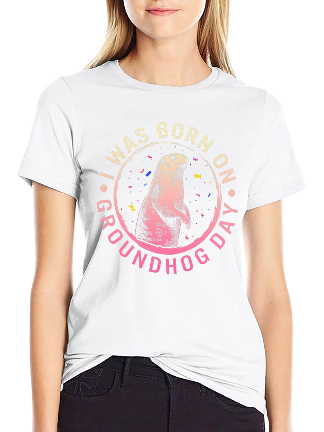 I Was Born On Groundhog Day T-Shirt
