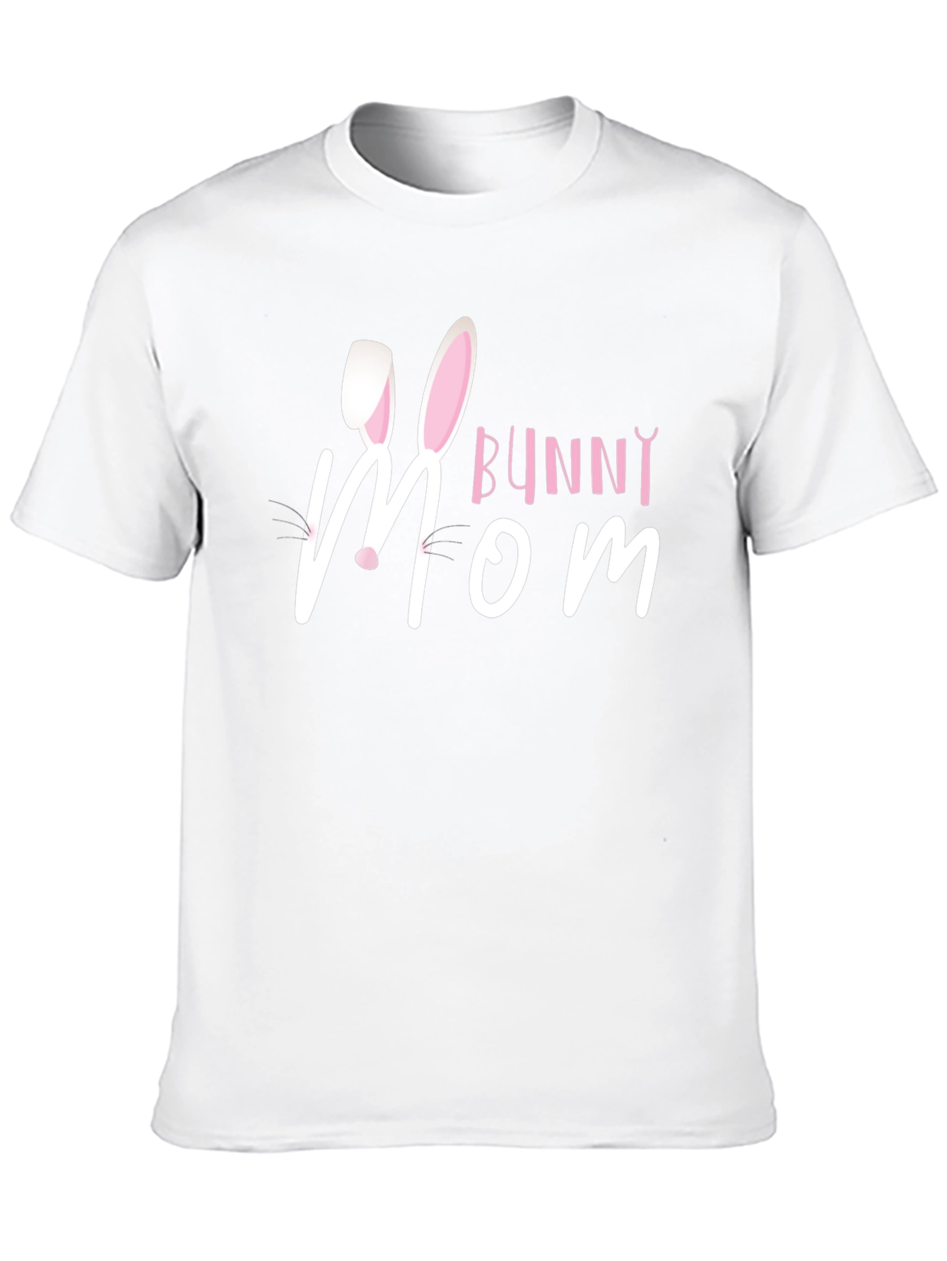 Bunny Mom Graphic Tee - Easter T-Shirt