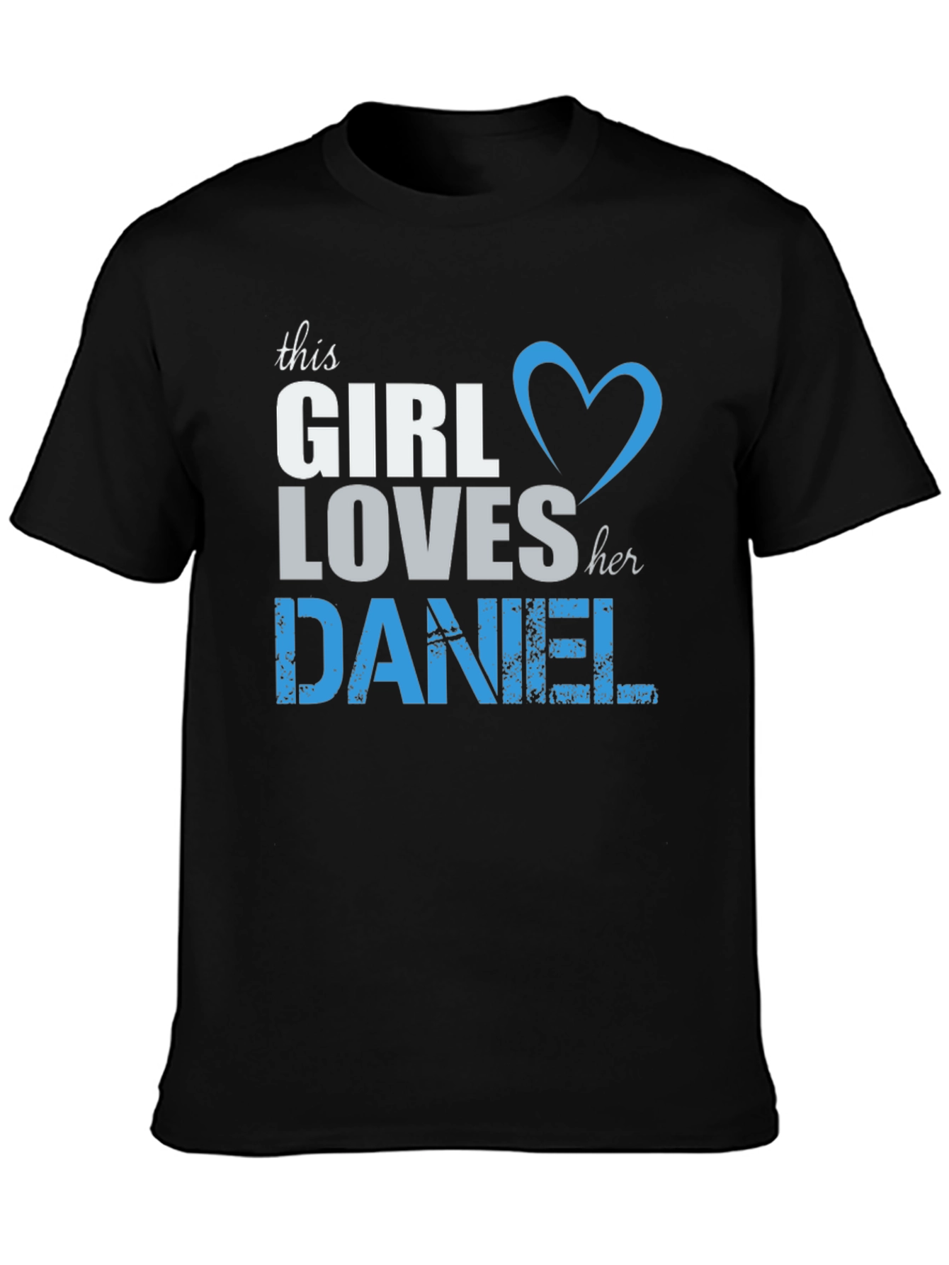 This Girl Loves Her Daniel T-Shirt