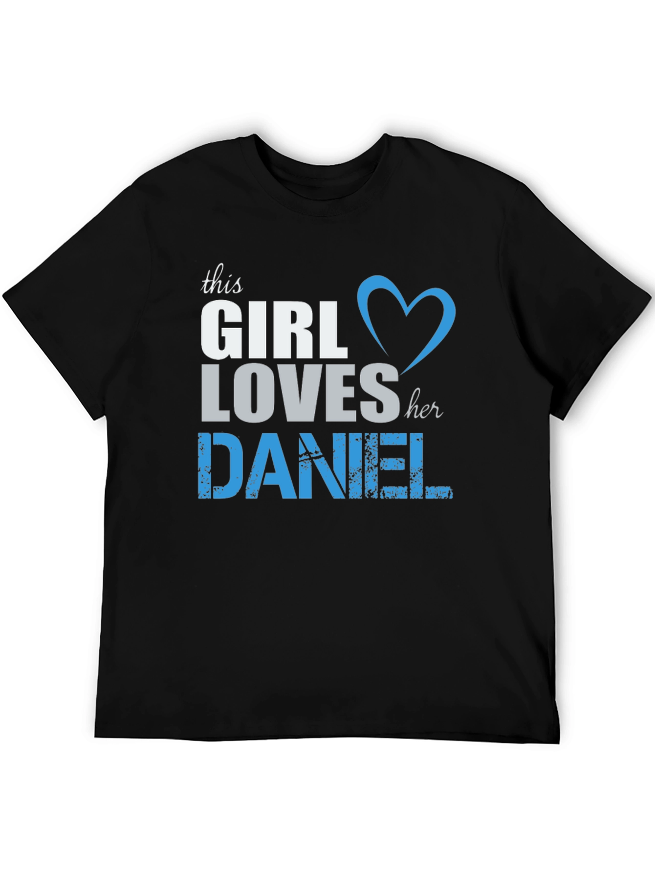 This Girl Loves Her Daniel T-Shirt
