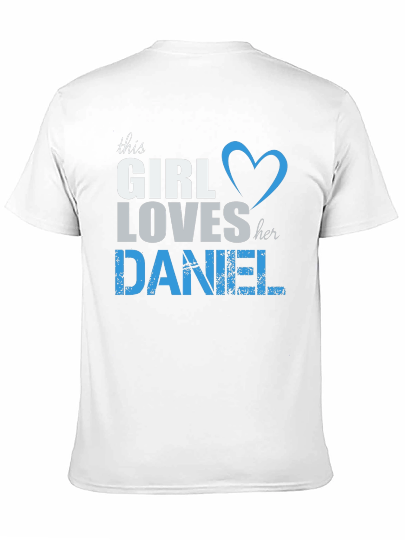 This Girl Loves Her Daniel T-Shirt