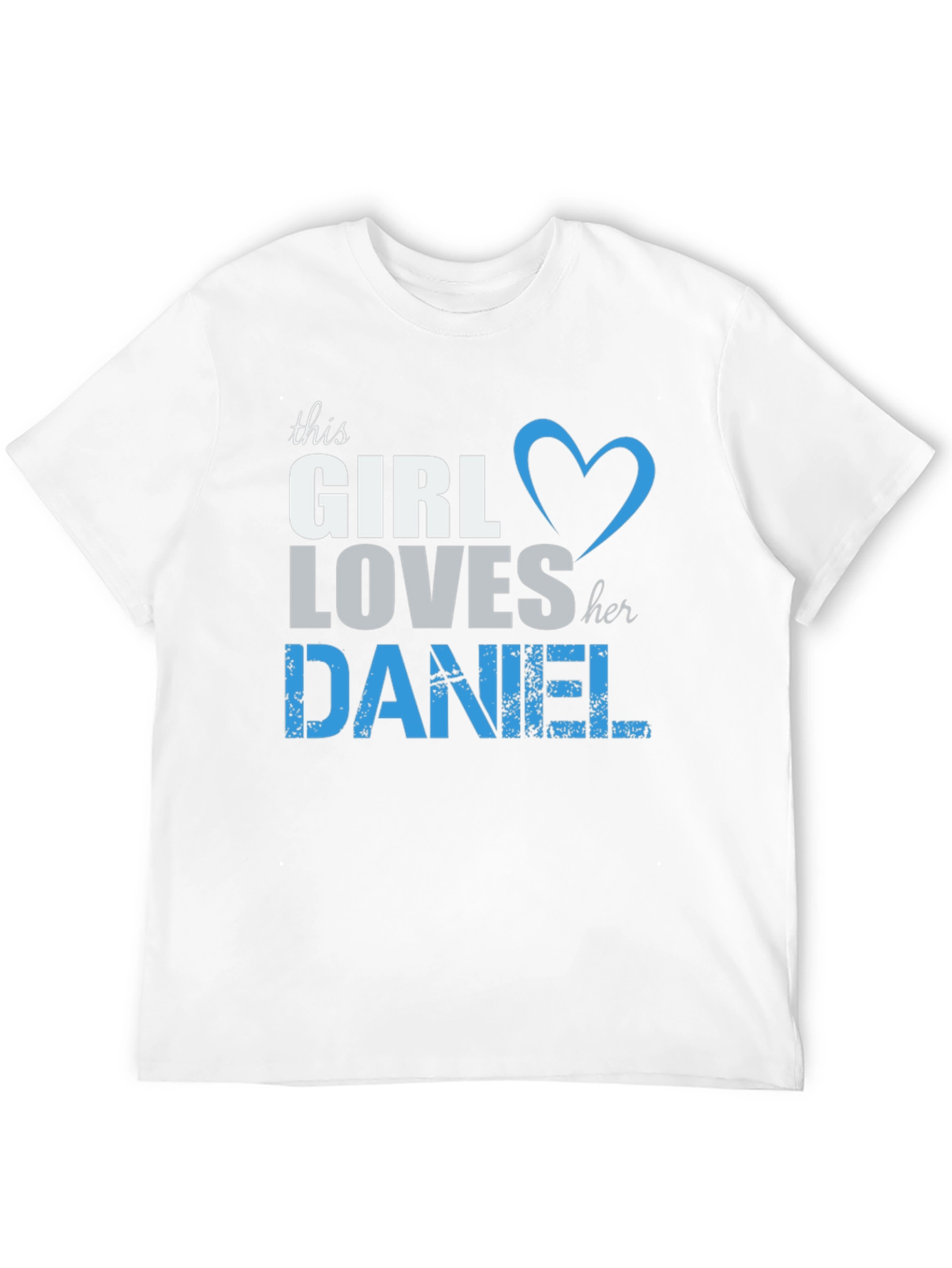 This Girl Loves Her Daniel T-Shirt