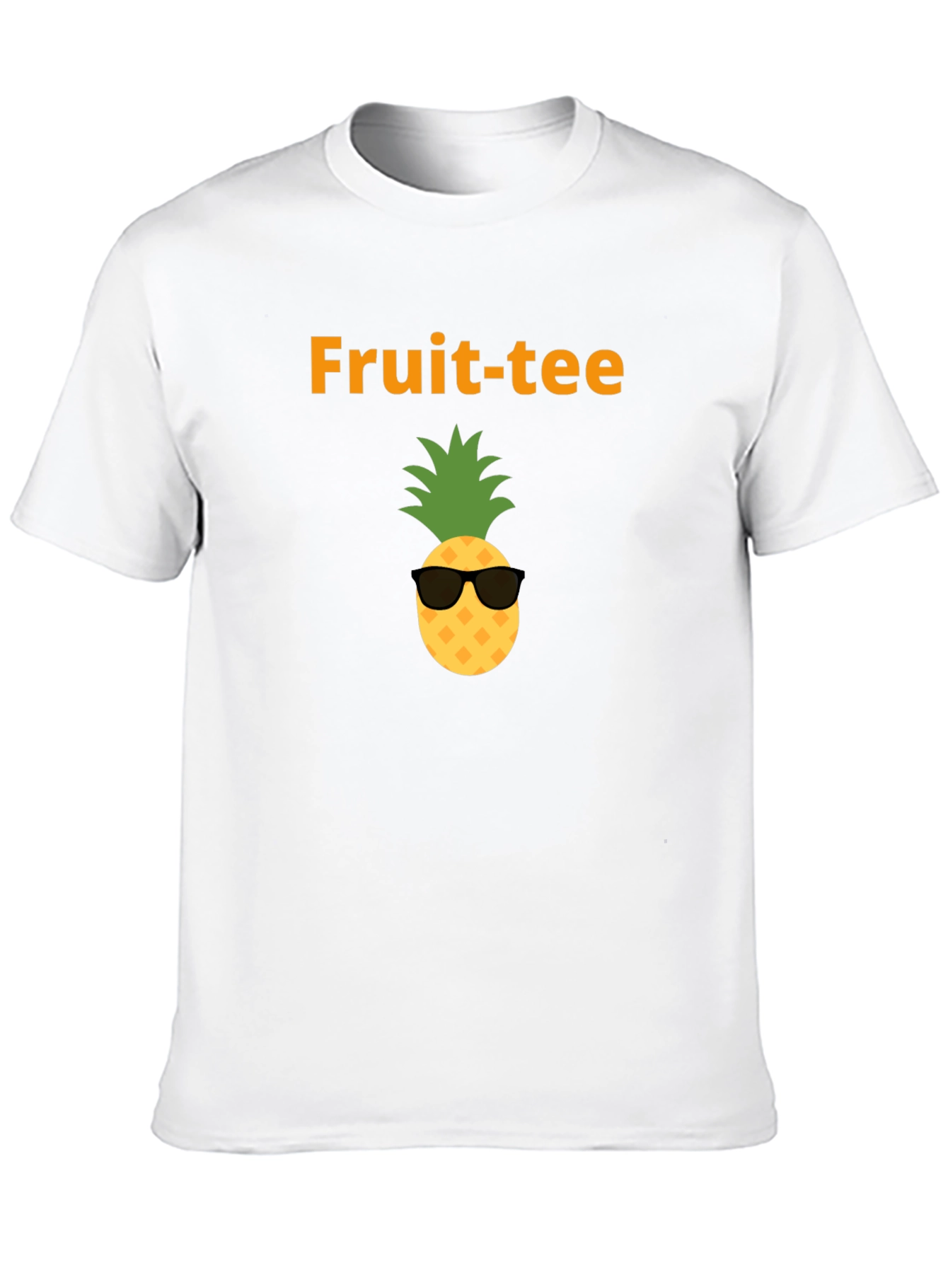 Fruit-tee Pineapple Sunglasses Graphic T-Shirt