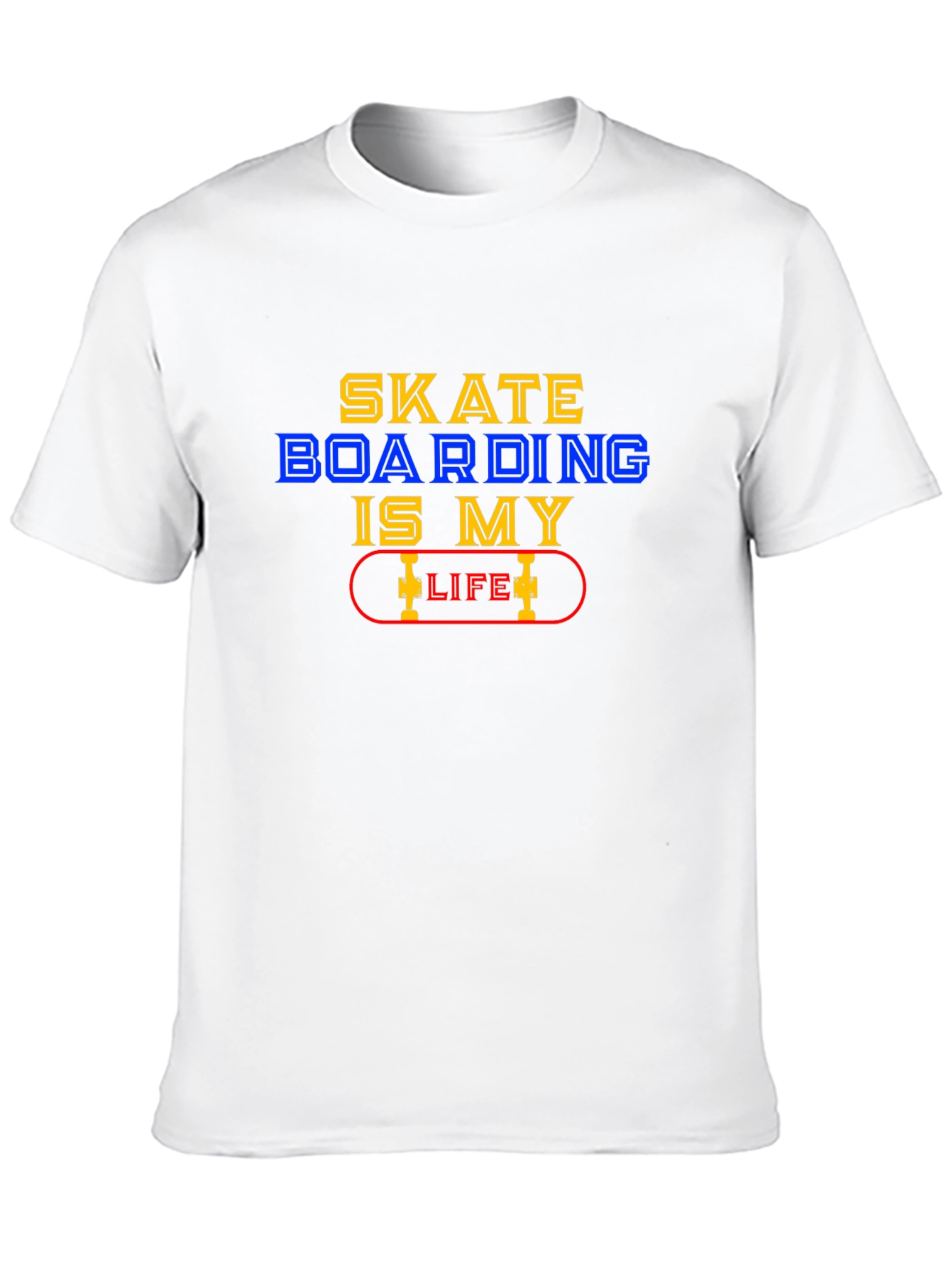 Skateboarding is My Life Graphic Tee
