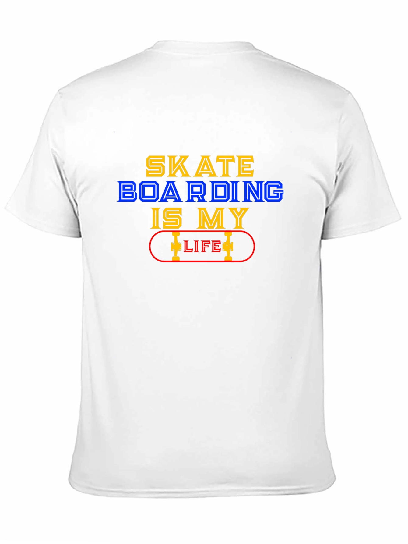 Skateboarding is My Life Graphic Tee