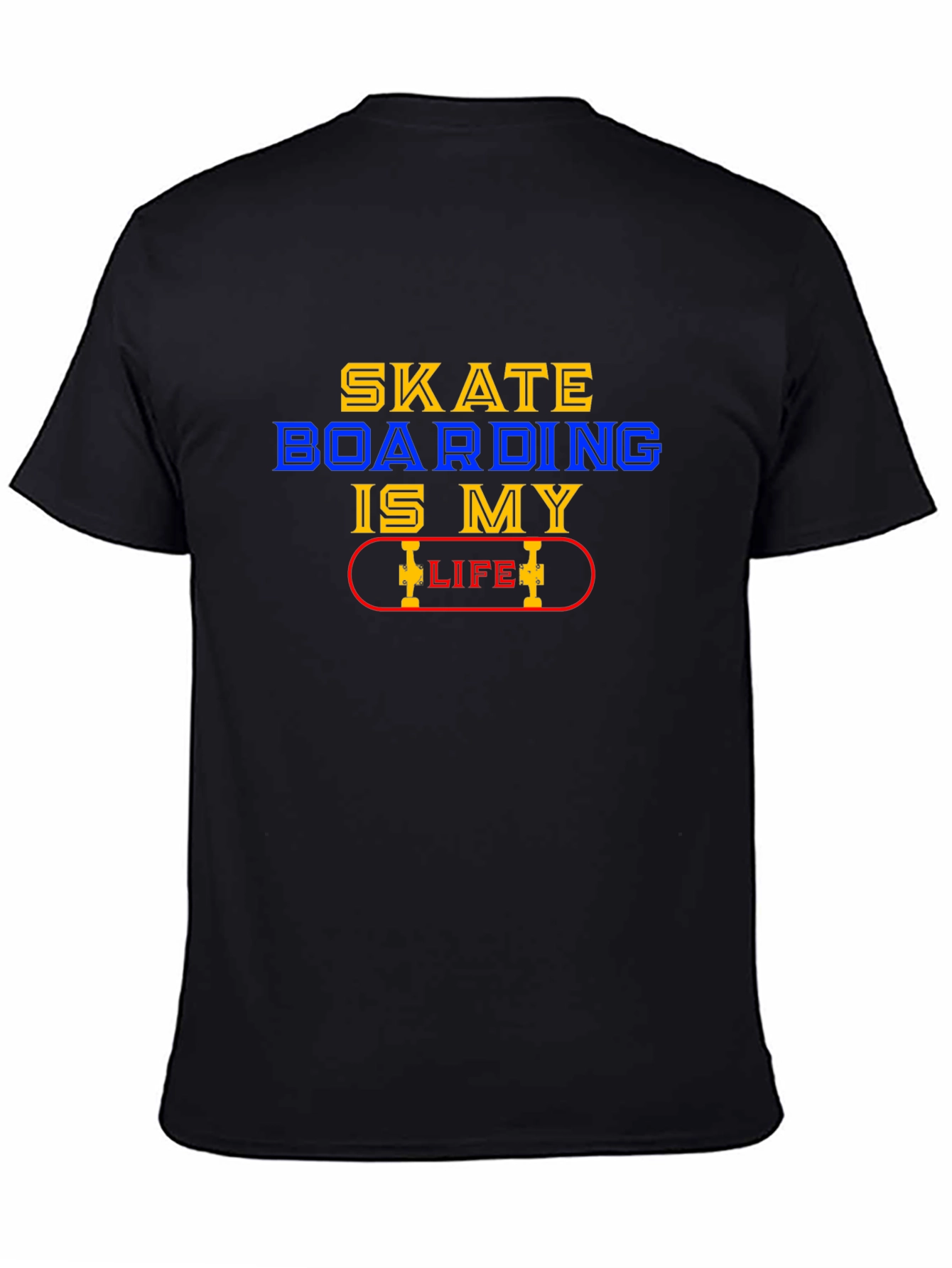 Skateboarding is My Life Graphic Tee