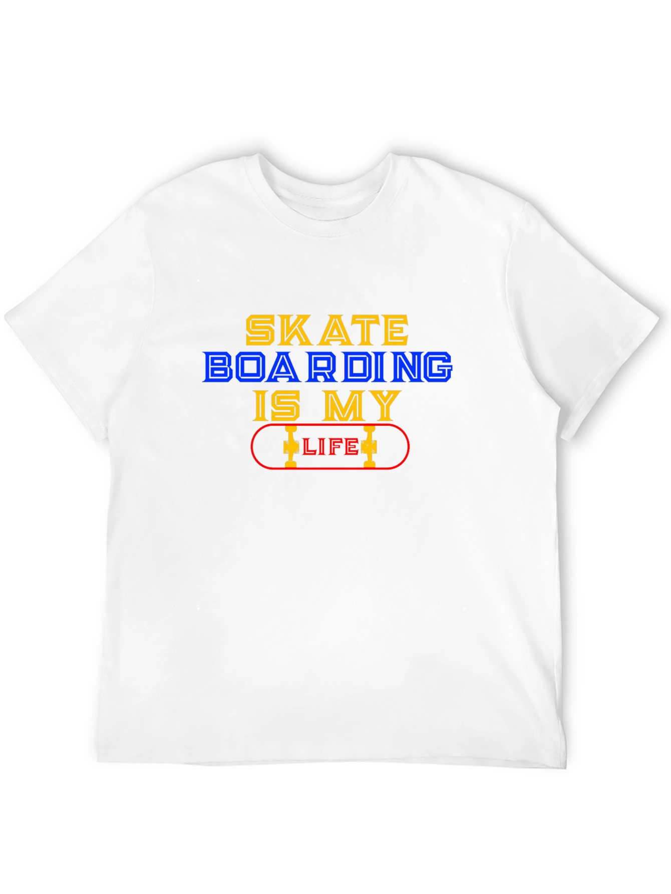Skateboarding is My Life Graphic Tee